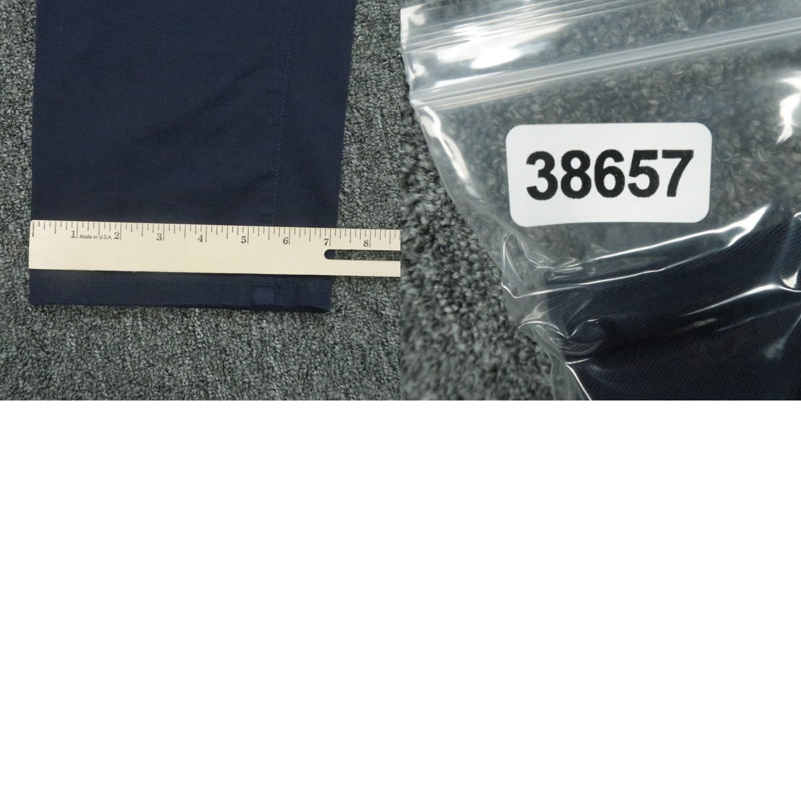 Rhone Rhone Pants Mens 35x30 Blue Everyday Twill 5 Pocket Trouser Chino Size US 35 - 9 Thumbnail