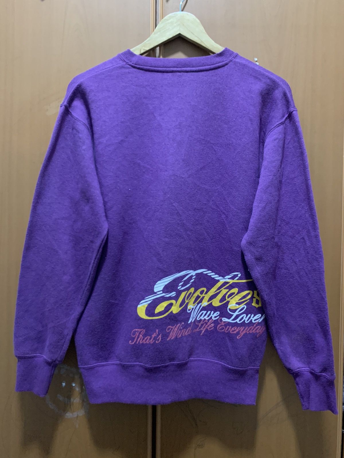 Japanese Brand Vintage Japanese Brand Evolve Glitter Printed Sweatshirt Size US L / EU 52-54 / 3 - 9 Thumbnail