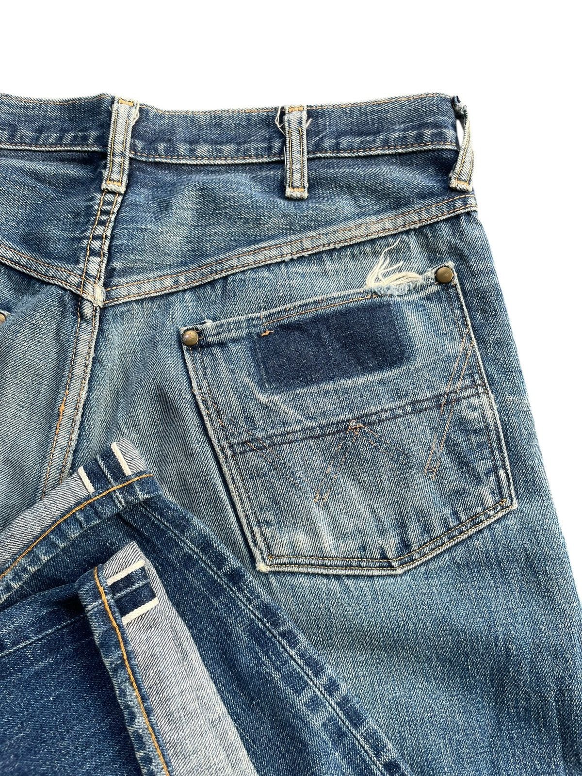 Wrangler Vintage Wrangler Blue Bell Selvedge Denim Size US 33 - 10 Thumbnail