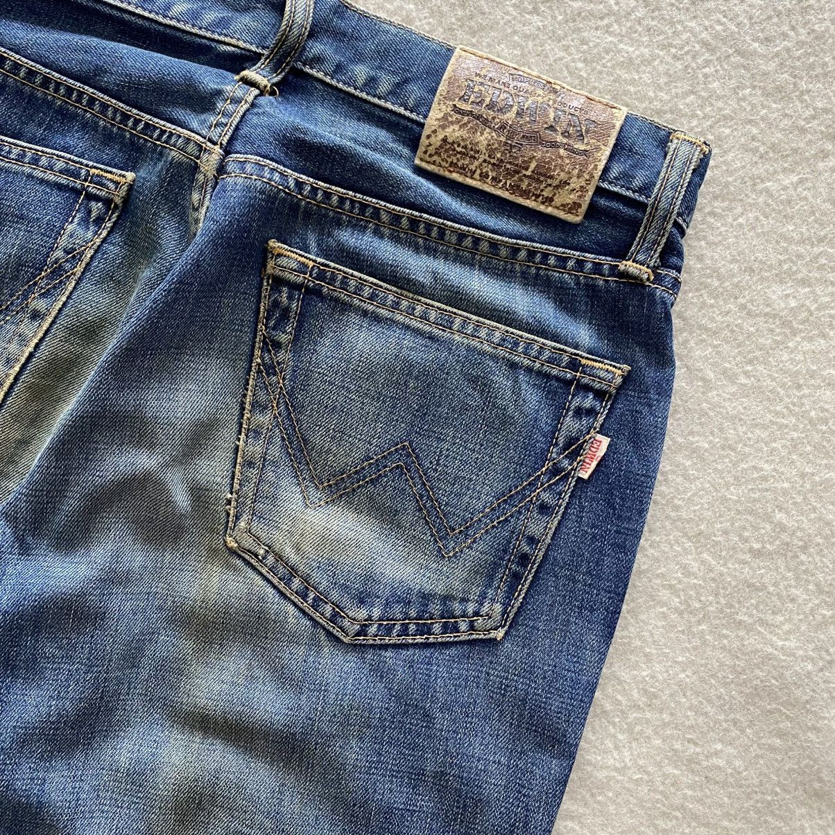 Edwin Vintage Edwin Distressed Dirty Jeans w29 Size US 29 - 8 Thumbnail