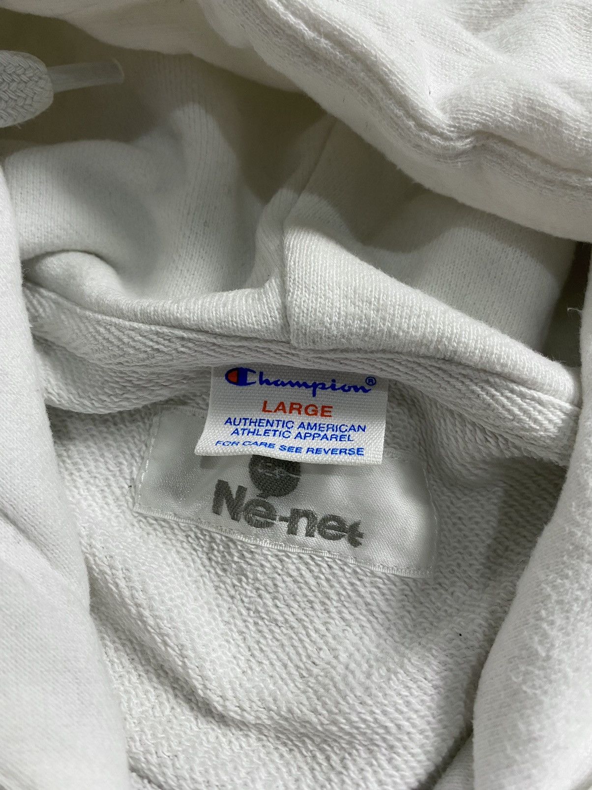 Champion × Ne-Net Vintage Japanes NeNet Issey Miyake x Champion Hoodie Size US L / EU 52-54 / 3 - 3 Thumbnail