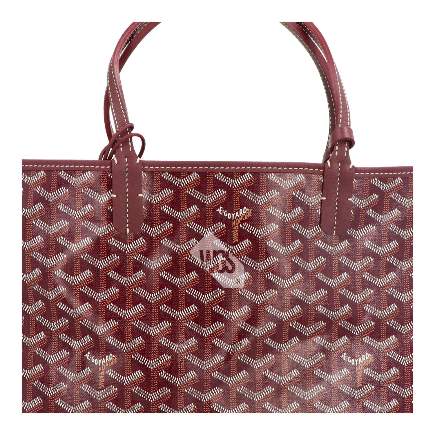 Goyard Goyard Saint Louis Tote PM Bordeaux Burgundy Size ONE SIZE - 4 Thumbnail