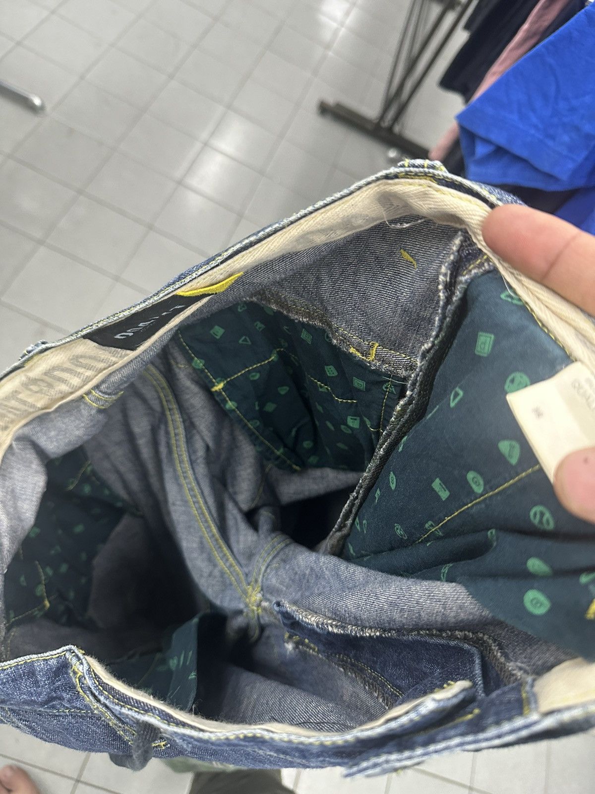 Japanese Brand 🇯🇵 DOARAT Double Knee Plaid/Denim Size US 35 - 16 Thumbnail