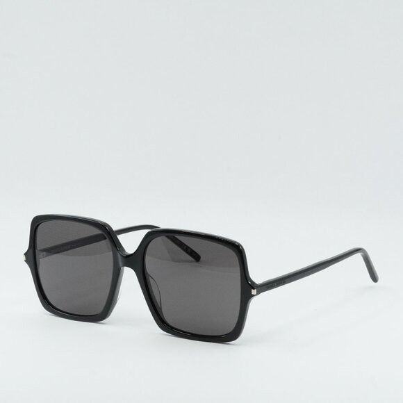 Saint Laurent Paris 🕶️ New Saint Laurent SL591 001 Sunglasses - Black Frame Size ONE SIZE - 1 Thumbnail
