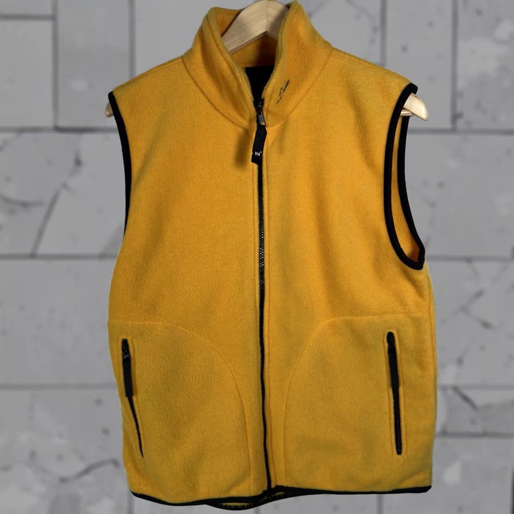 Helly Hansen Helly Hansen Jacket Mens Size S Yellow Full Zip Fleece Polyester Vest Full Zip Jacket Mens S Yellow Helly Hansen Size US S / EU 44-46 / 1 - 1 Thumbnail