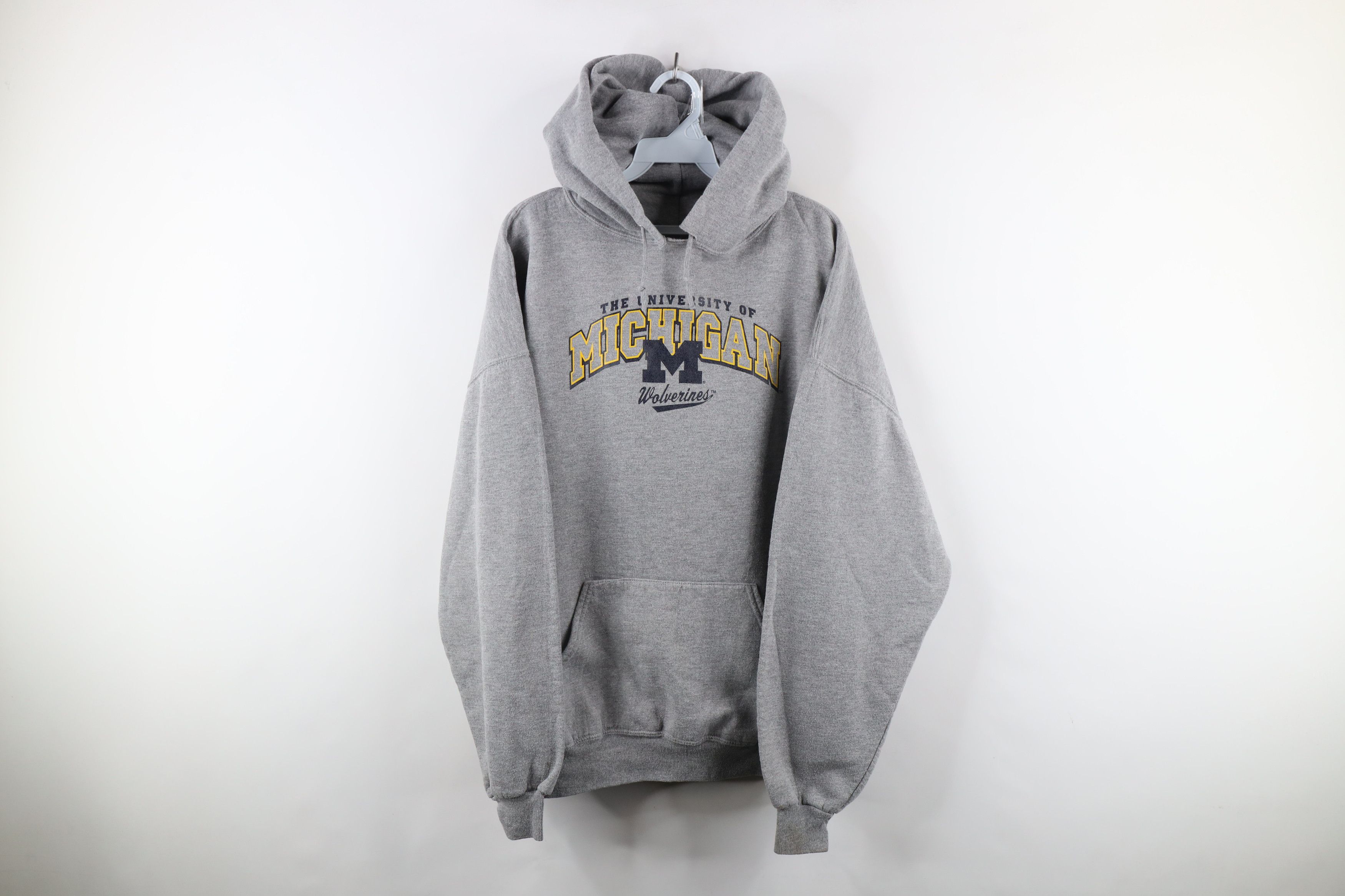 Vintage Vintage 90s Out University of Michigan Hoodie Sweatshirt Size US XXL / EU 58 / 5 - 1 Thumbnail