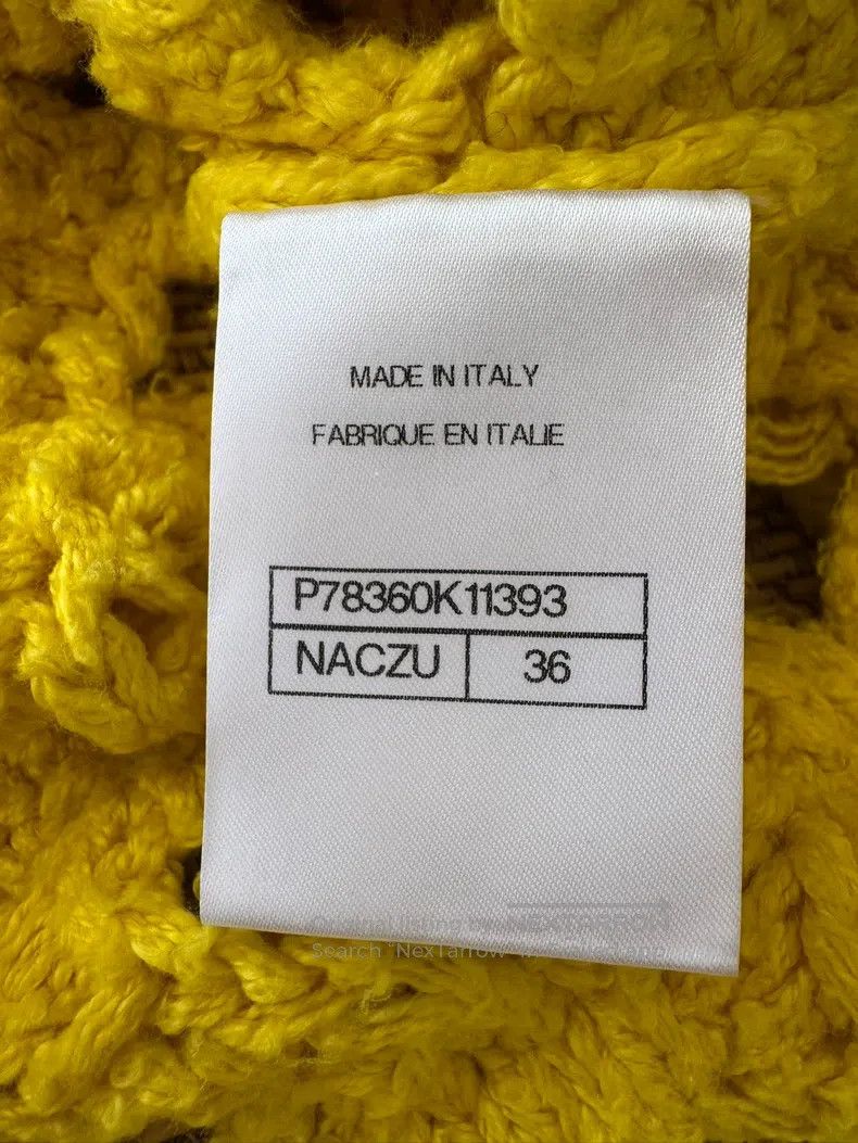 Chanel Chanel Early Spring Series Yellow Hollow Coat Size XS / US 0-2 / IT 36-38 - 5 Thumbnail