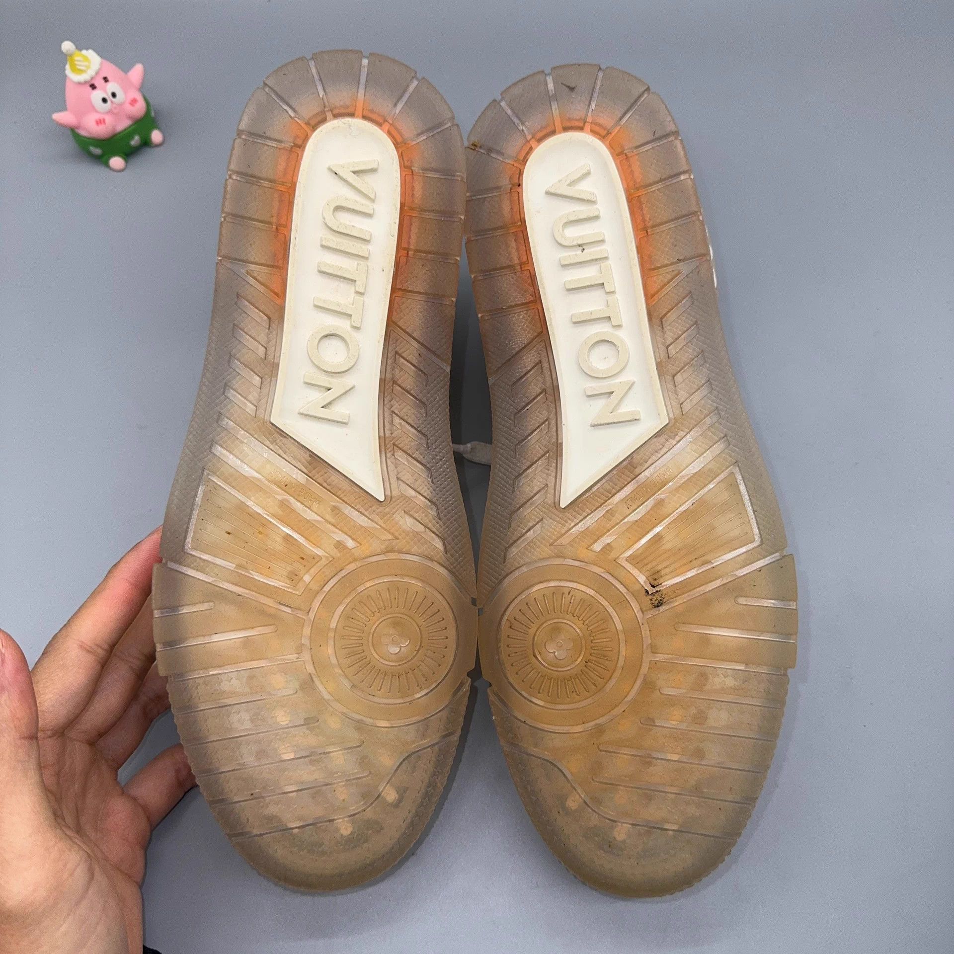 Louis Vuitton LOUIS VUITTON Trainer Monogram Flower White Size US 7.5 / EU 40-41 - 4 Thumbnail