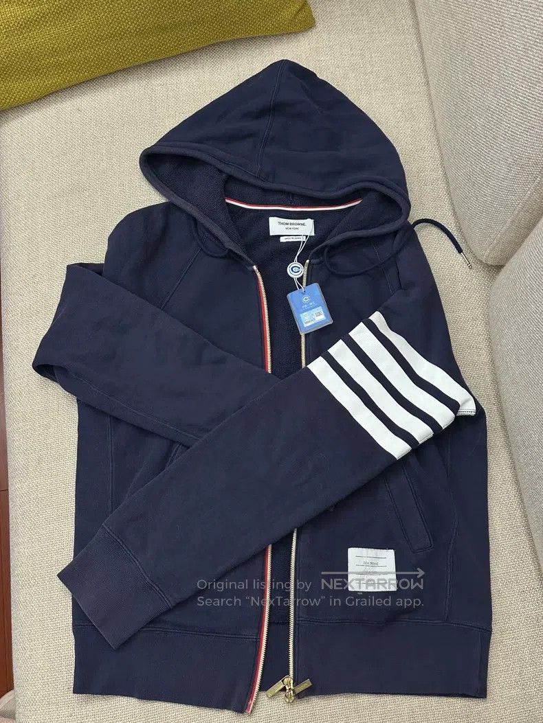 Thom Browne Thom Browne Solid color zip coat Size US M / EU 48-50 / 2 - 2 Thumbnail