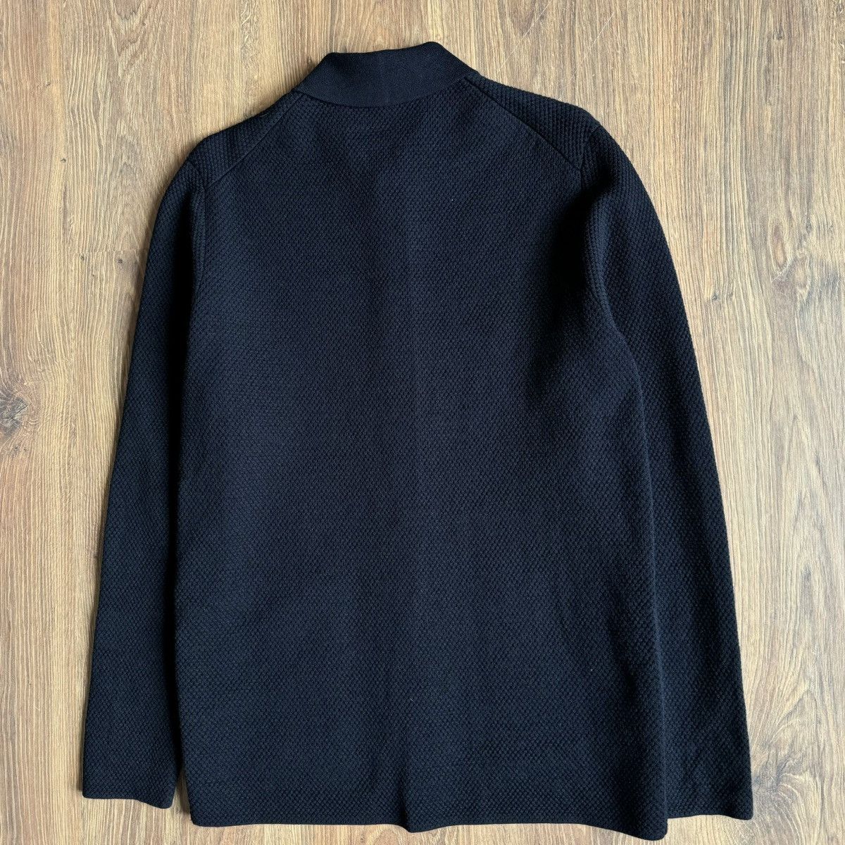 Cos COS Wool Knit Cardigan Snap Button Men’s S Navy Size US S / EU 44-46 / 1 - 4 Thumbnail