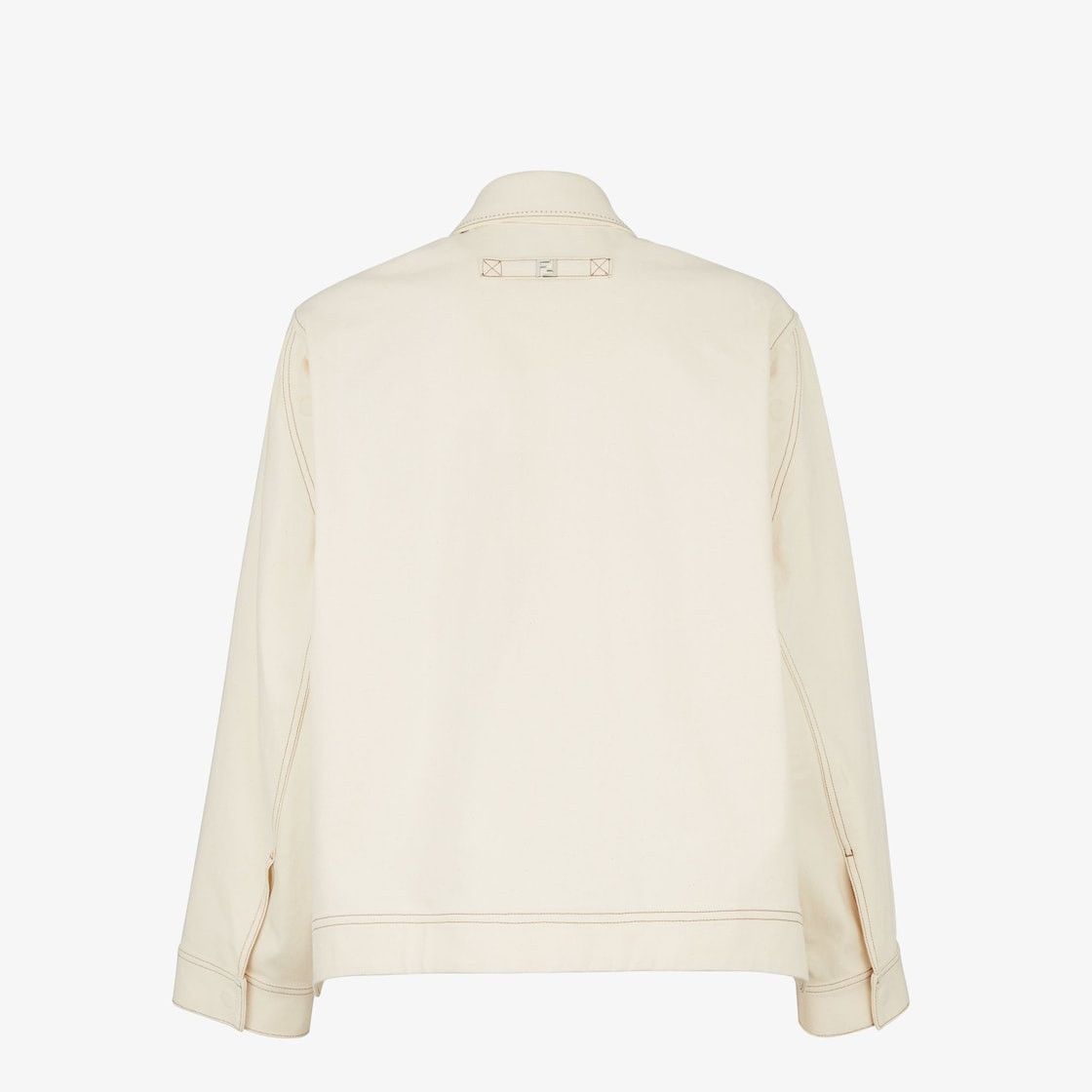 Fendi o1s1wg110525 Shirt in Beige Size US M / EU 48-50 / 2 - 2 Thumbnail