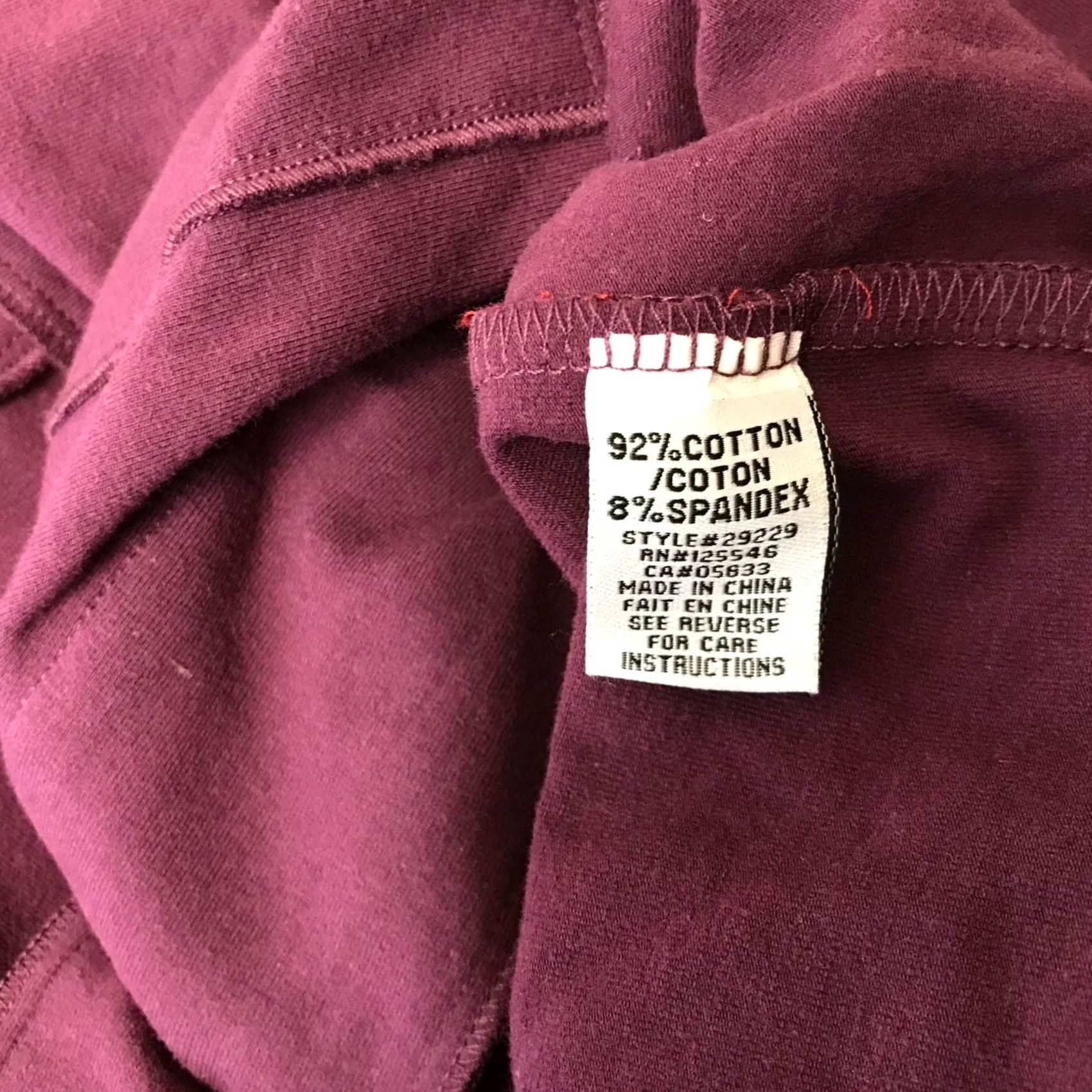 Habitat WOMEN'S MEDIUM BERRY CARDIGAN COTTON BLEND BUTTON UP LONG SLEEVE HABITAT Size M / US 6-8 / IT 42-44 - 8 Thumbnail