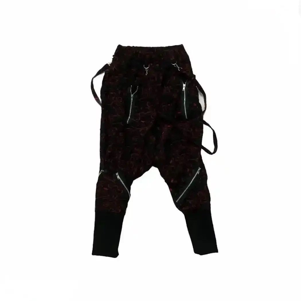 ? GRAILS?JAPANESE DROP CROTCH-C MULTIZIPPER BONDAGE PANTS