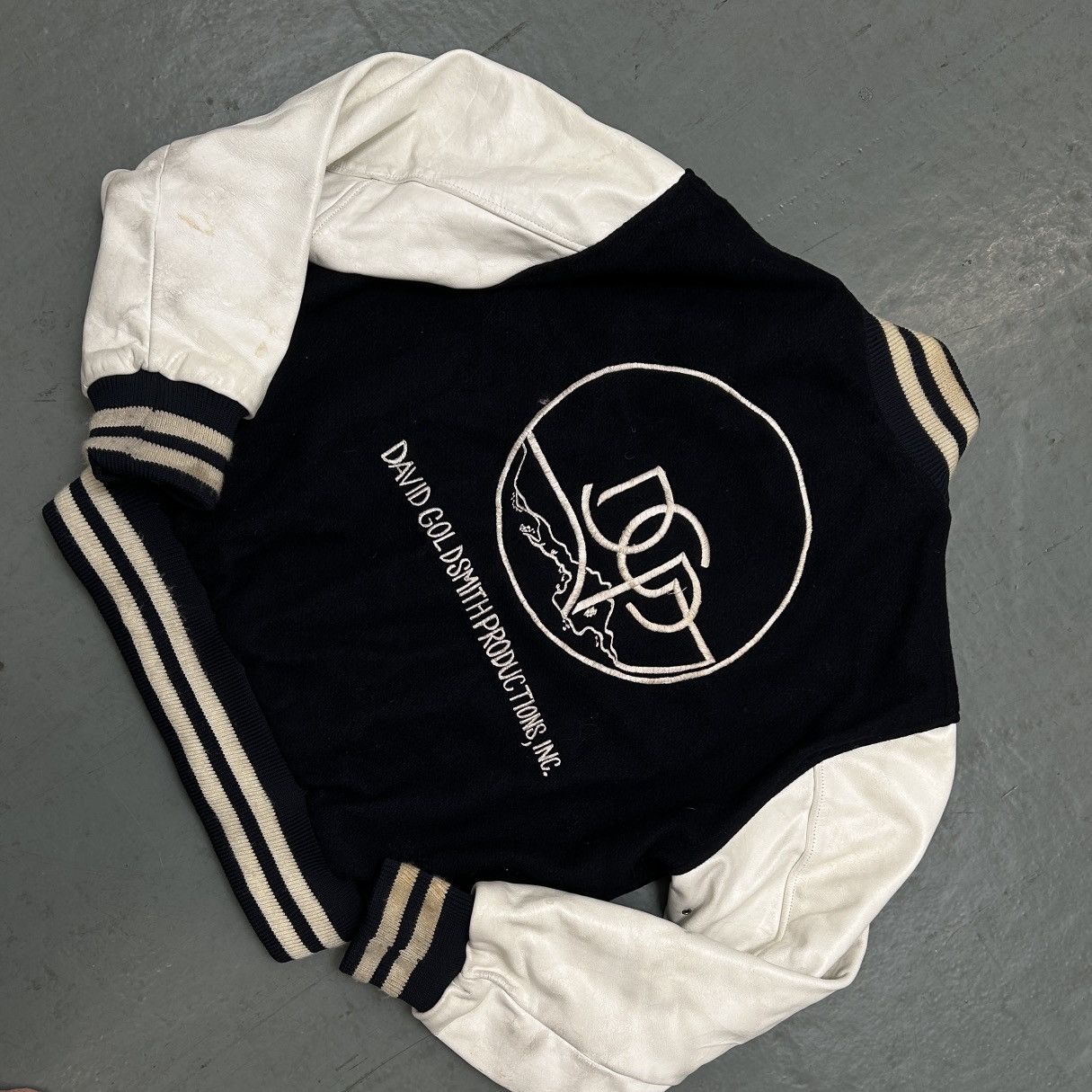 Vintage Vintage 1980s Varsity Jacket Size US L / EU 52-54 / 3 - 3 Thumbnail