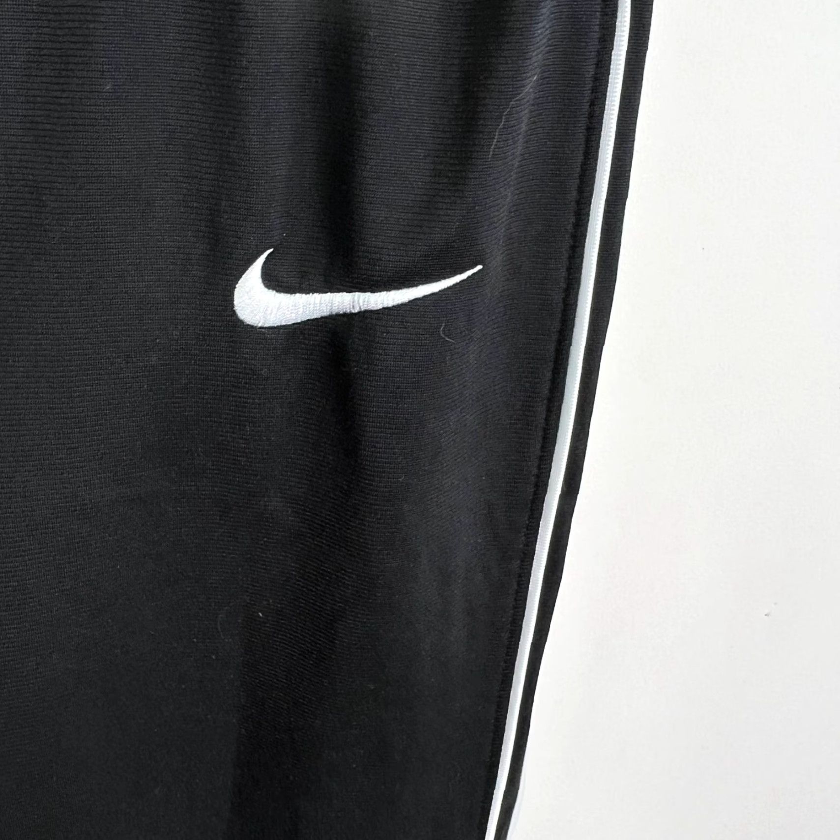 Nike Nike Basketball Striped Warmup Pants Mens XL Black 34x32 Pockets Athletic Casual Nike Training Size US 36 / EU 52 - 4 Thumbnail