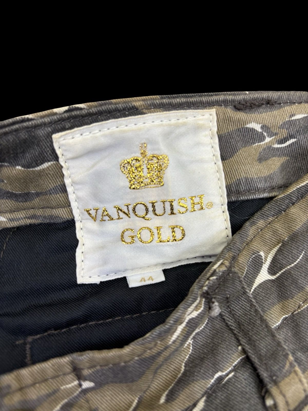 Japanese Brand VANQUISH Japan Multizipper Tactical Cargo Skinny Pant F705 Size US 33 - 20 Thumbnail