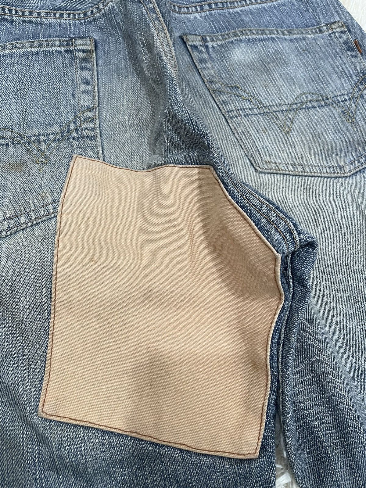 Edwin Final Drop‼️Distressed Vintage Edwin 505 Selvedge Denim Size US 32 / EU 48 - 20 Thumbnail