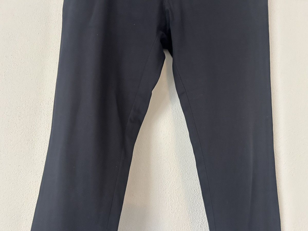 Dries Van Noten Navy Cotton Trousers with Cuffed Hem Size US 34 / EU 50 - 3 Thumbnail
