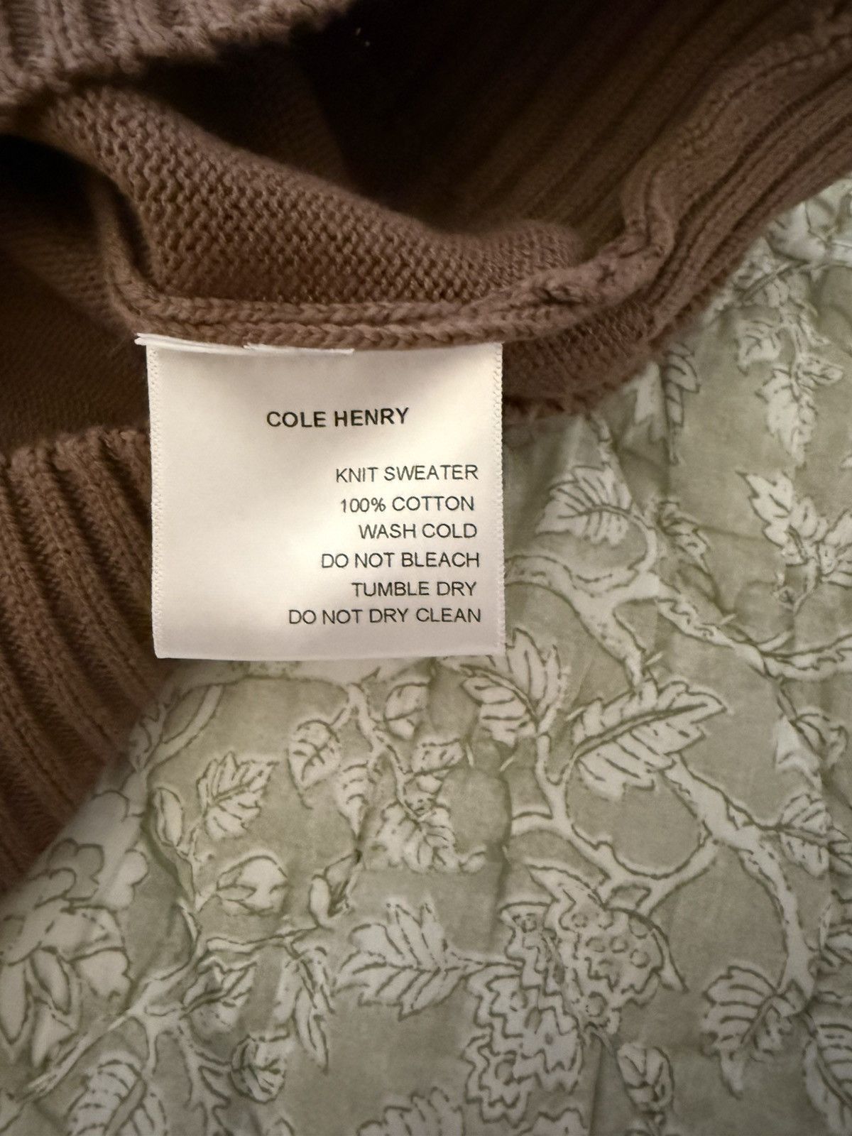 Cole Henry Cole Henry Knitted Sweater Size US S / EU 44-46 / 1 - 3 Thumbnail