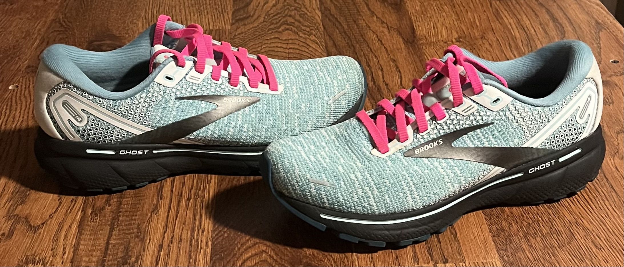Brooks Brooks Ghost 14 Running Shoes Teal Pink Size US 7 / IT 37 - 1 Thumbnail