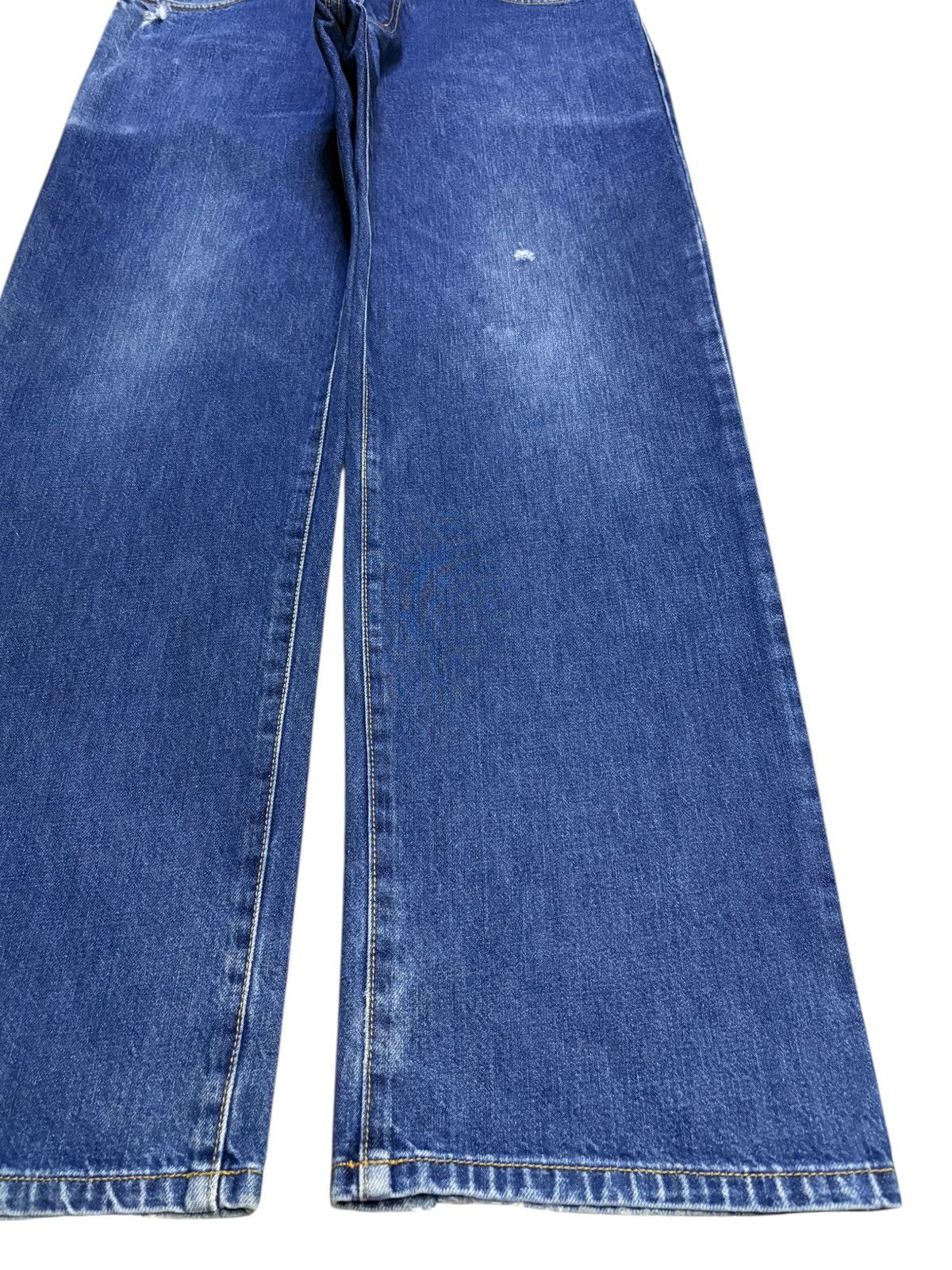 Stussy Vintage Stussy Blue Wash Distress Loose Baggy Jeans Size US 34 / EU 50 - 7 Thumbnail