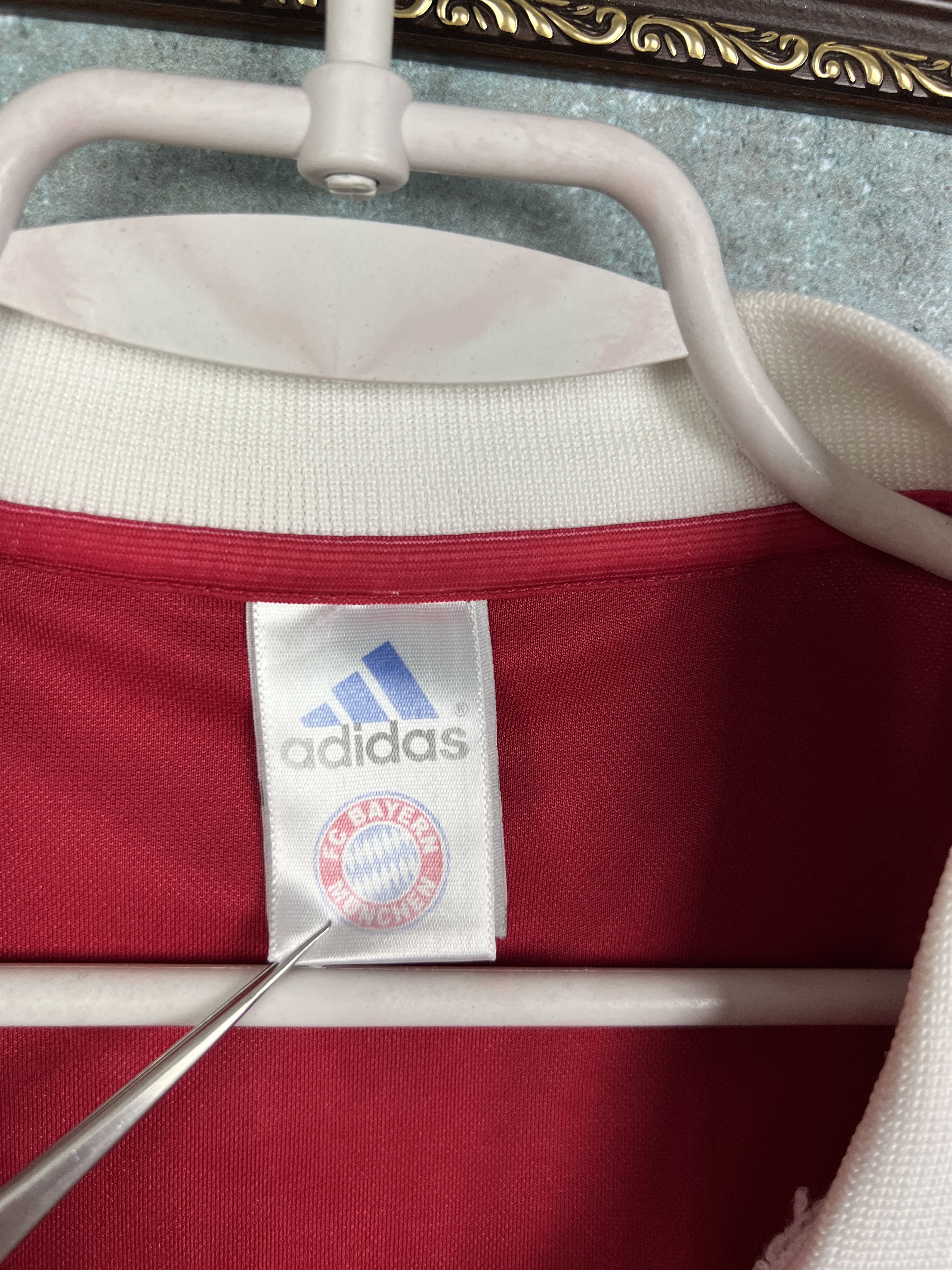 Adidas Bayern Munich Home football shirt Soccer #10 Makaay Jersey Size US XXL / EU 58 / 5 - 6 Thumbnail