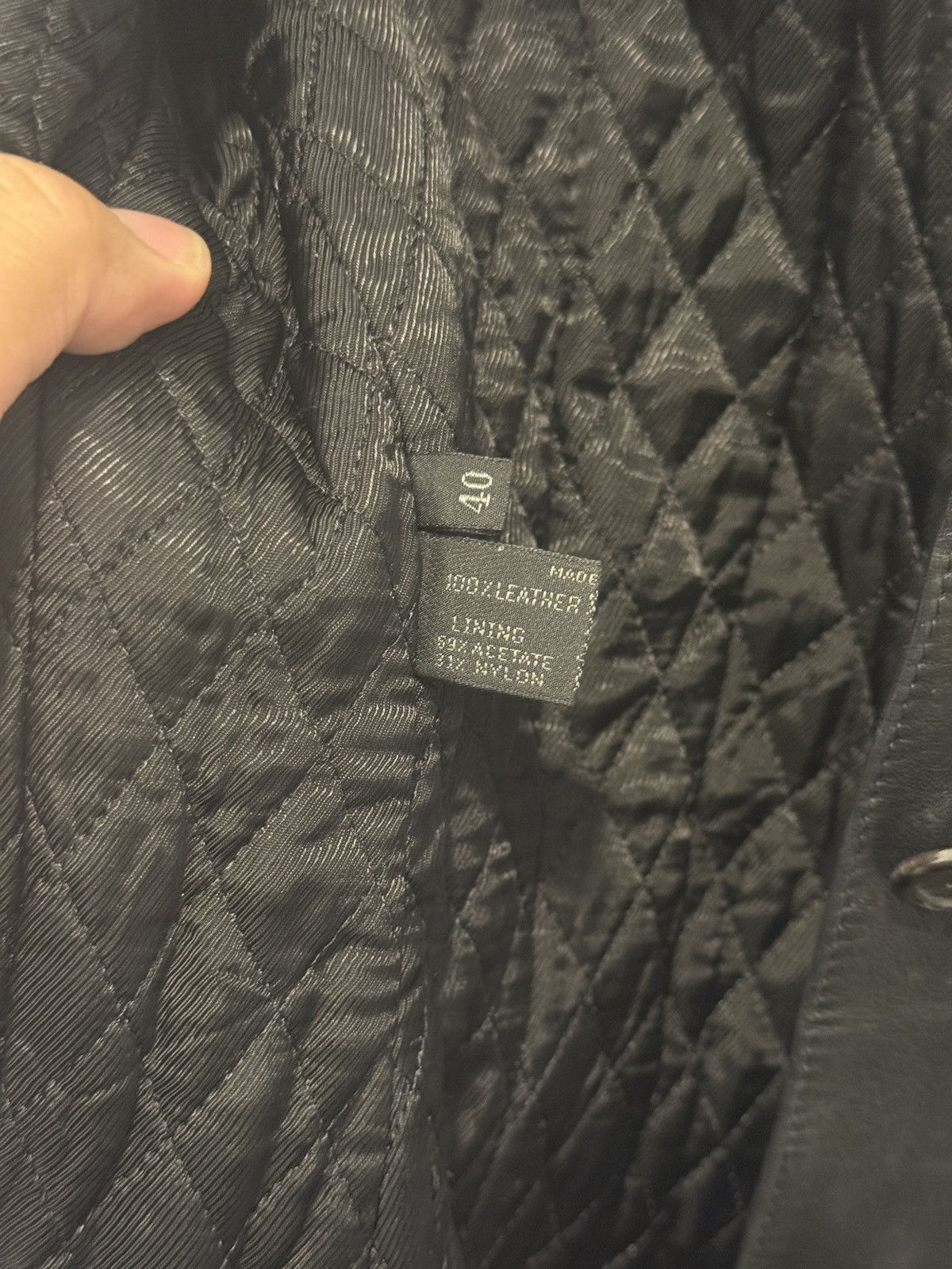 Prada 90’s Leather Belted Jacket Size S / US 4 / IT 40 - 13 Thumbnail
