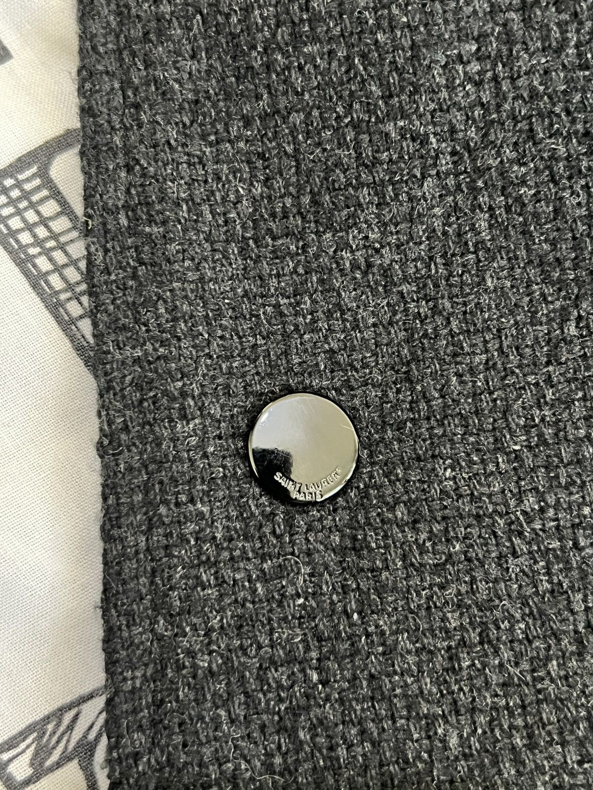 Saint Laurent Paris SAINT LAURENT PARIS TEDDY JACKET Size US M / EU 48-50 / 2 - 13 Thumbnail