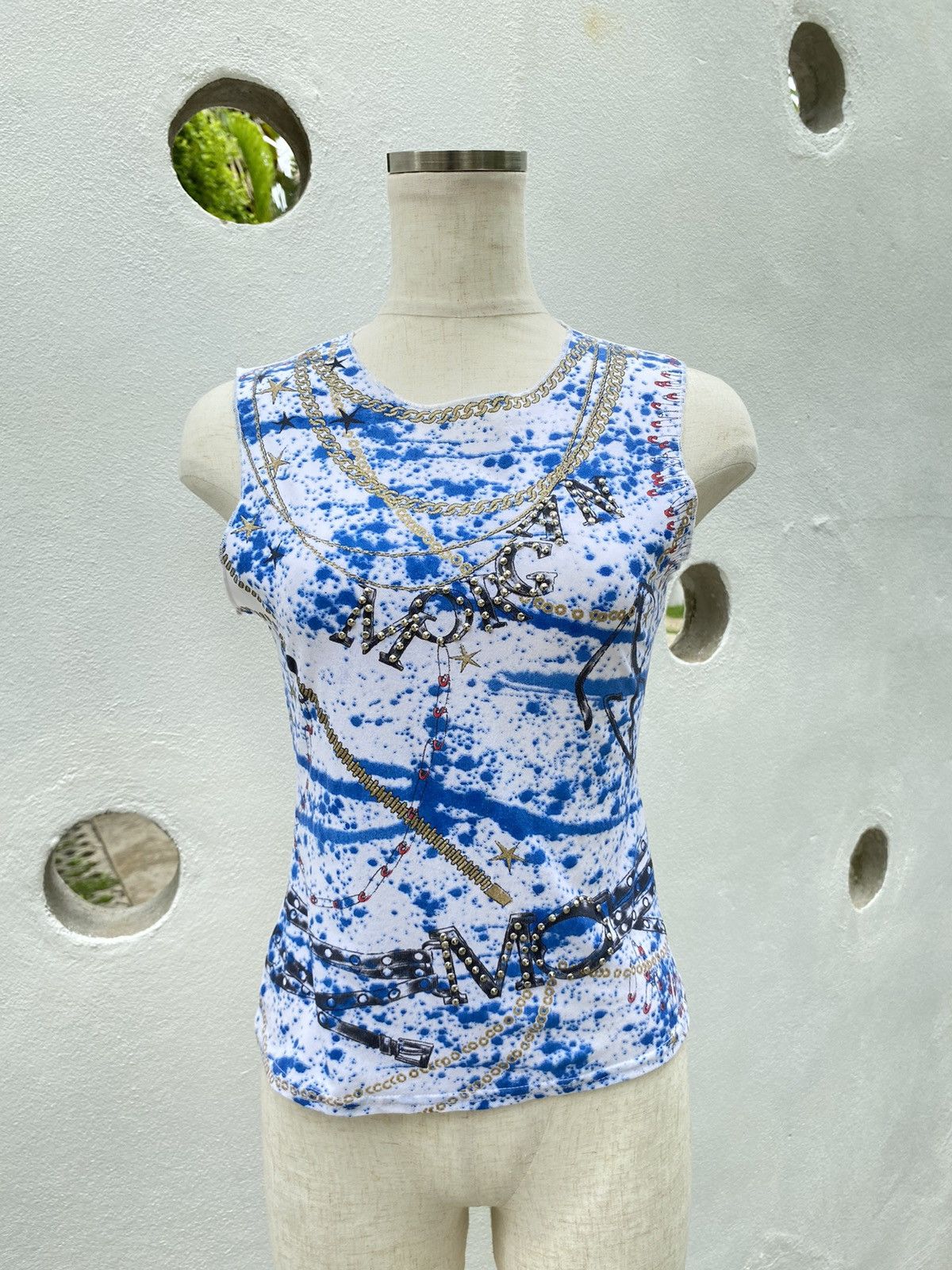 Morgano Morgan Y2K printed top Size ONE SIZE - 2 Thumbnail