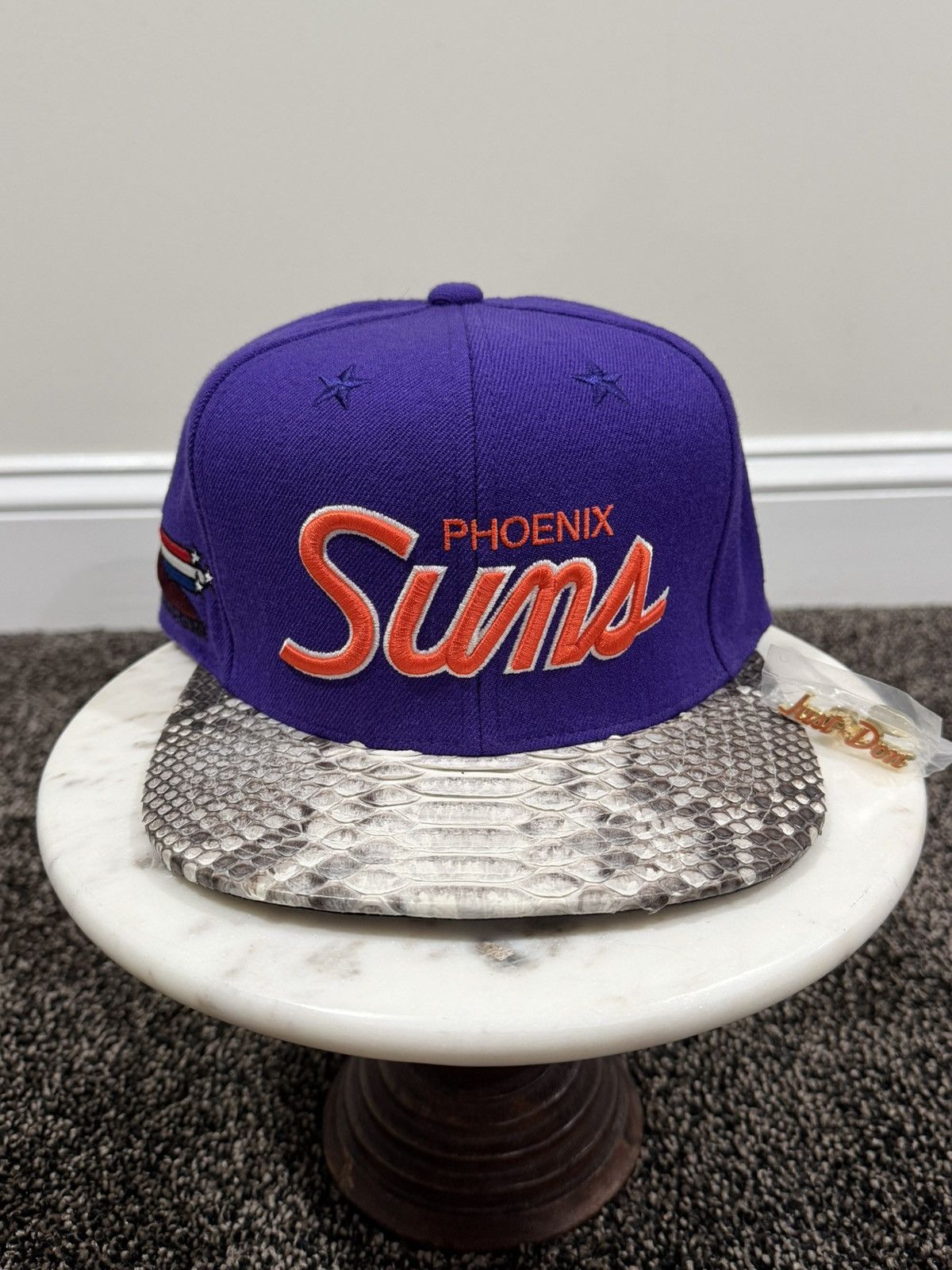 Just Don × Mitchell & Ness × Rsvp Gallery Just Don x Mitchell & Ness NBA Phoenix Suns Purple Hat Size ONE SIZE - 1 Thumbnail