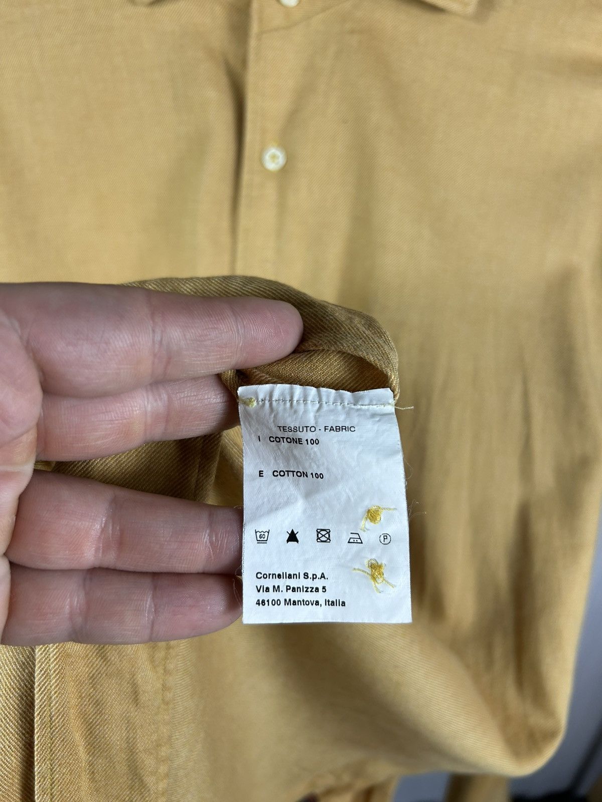 Corneliani Luxury Corneliani ID Button Up Shirt Size 17 1/2 - 44 Size US XL / EU 56 / 4 - 9 Thumbnail