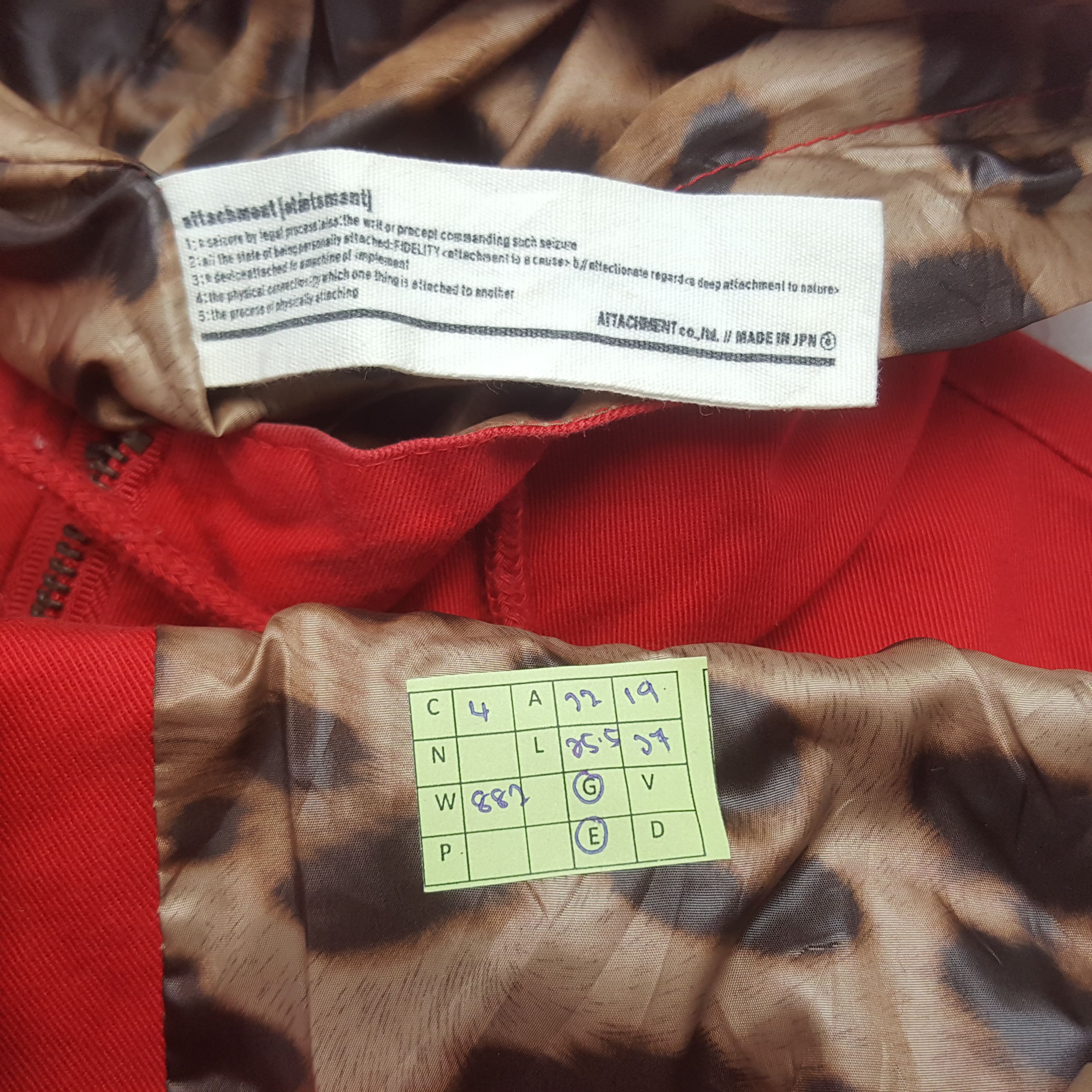 Attachment Vintage Attachment Kazuyuki Hoodies Jacket RR4 Size US M / EU 48-50 / 2 - 7 Thumbnail