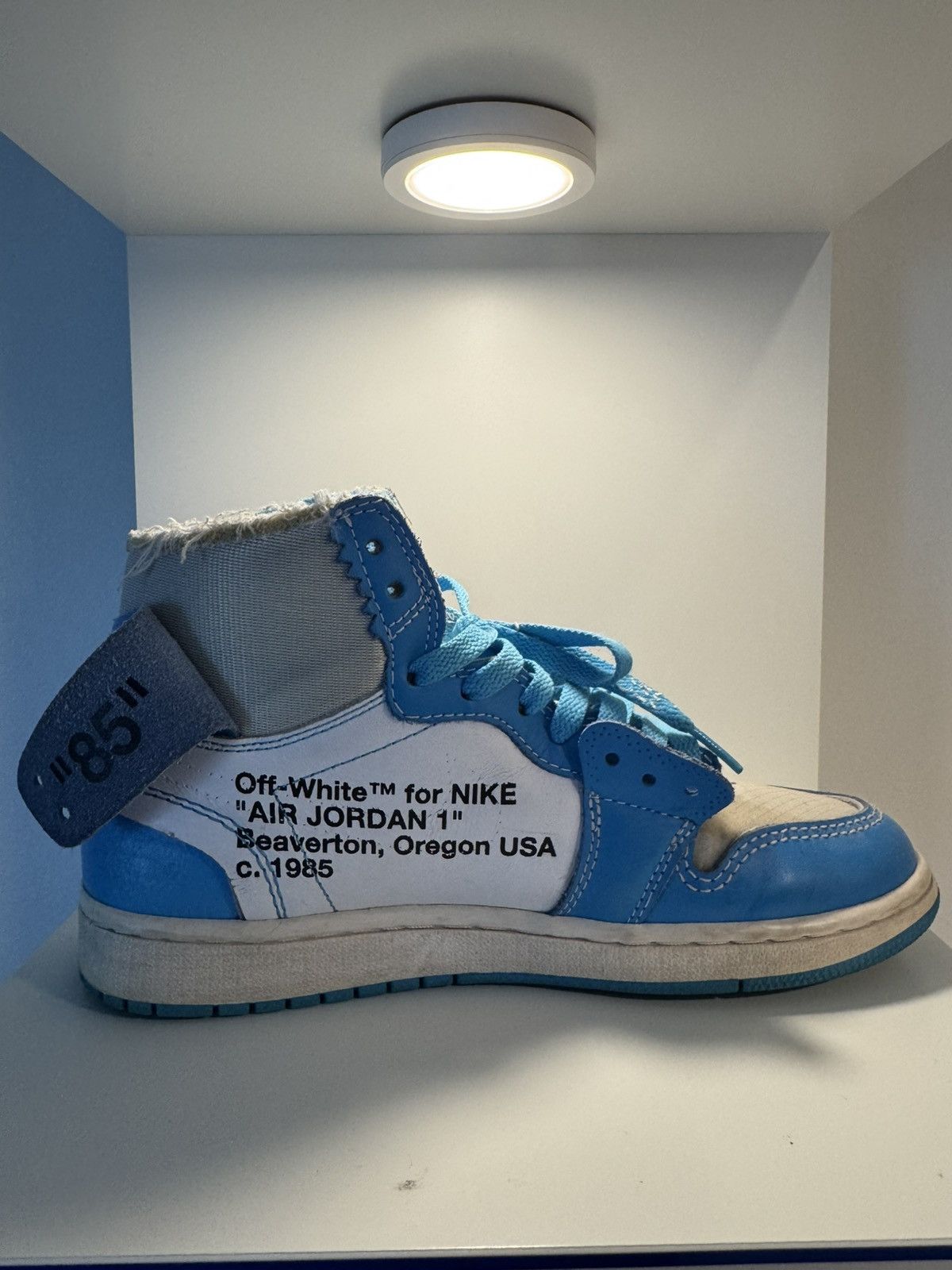 Off-White Jordan one off-white UNC Size US 7 / EU 40 - 5 Thumbnail