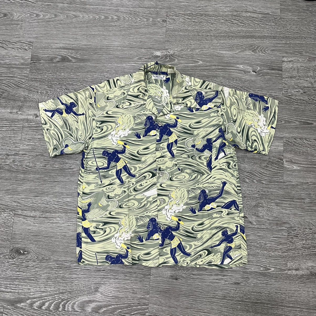 Sun Surf Vintage Sun Surf Rayon Collar Hawaiian Shirt Size US XL / EU 56 / 4 - 1 Thumbnail
