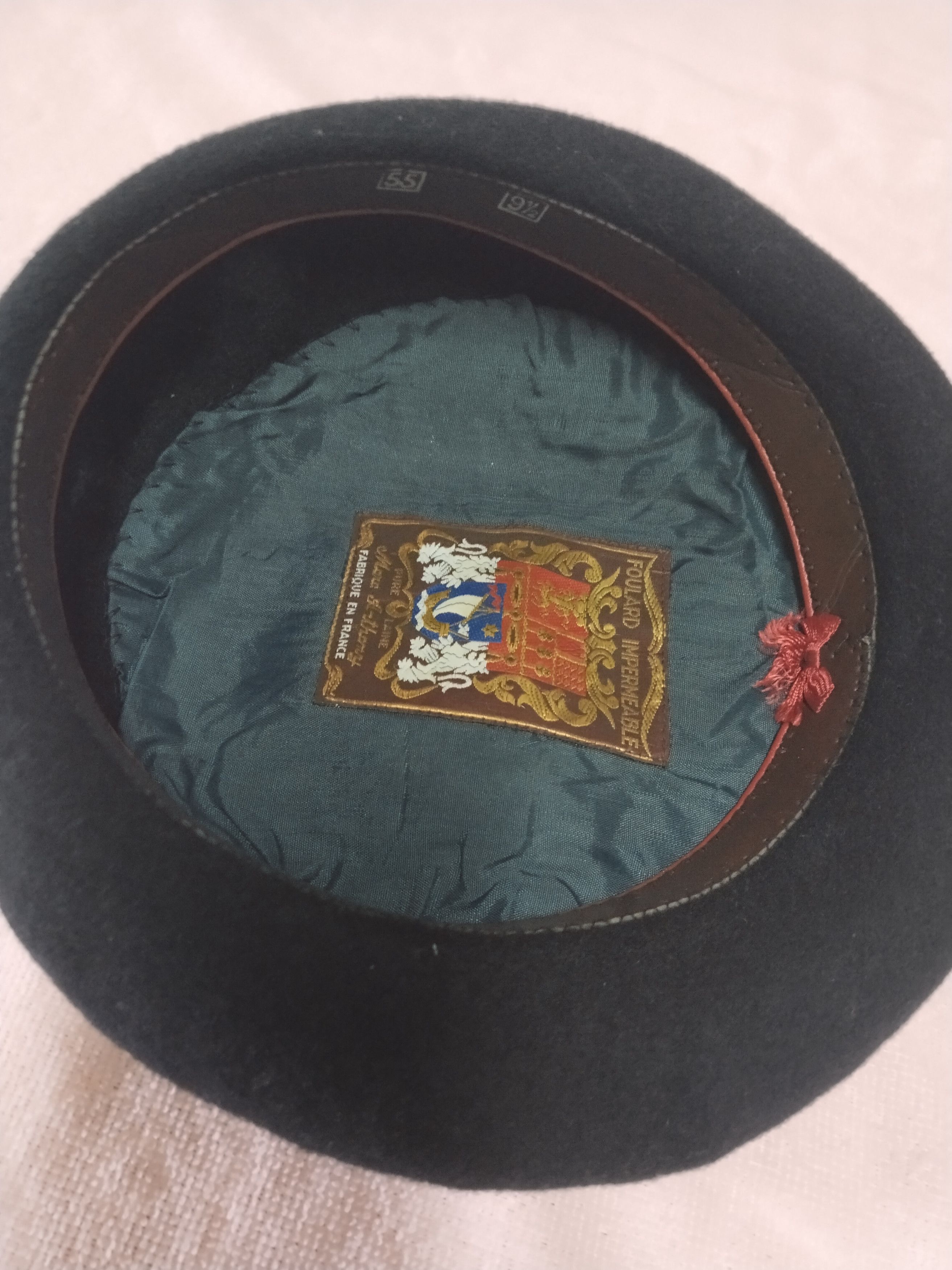 Vintage VINTAGE FOULARD IMPERMEABLE BERET ART HAT CAP Size ONE SIZE - 5 Thumbnail