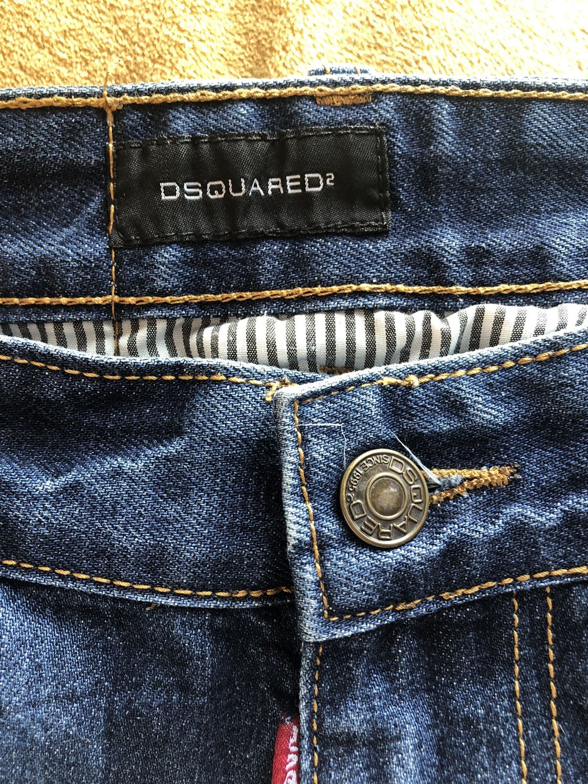 Dsquared2 DSQUARED2 RARE QUALITY DENIM VINTAGE JEAN SHORTS Size US 32 / EU 48 - 5 Thumbnail