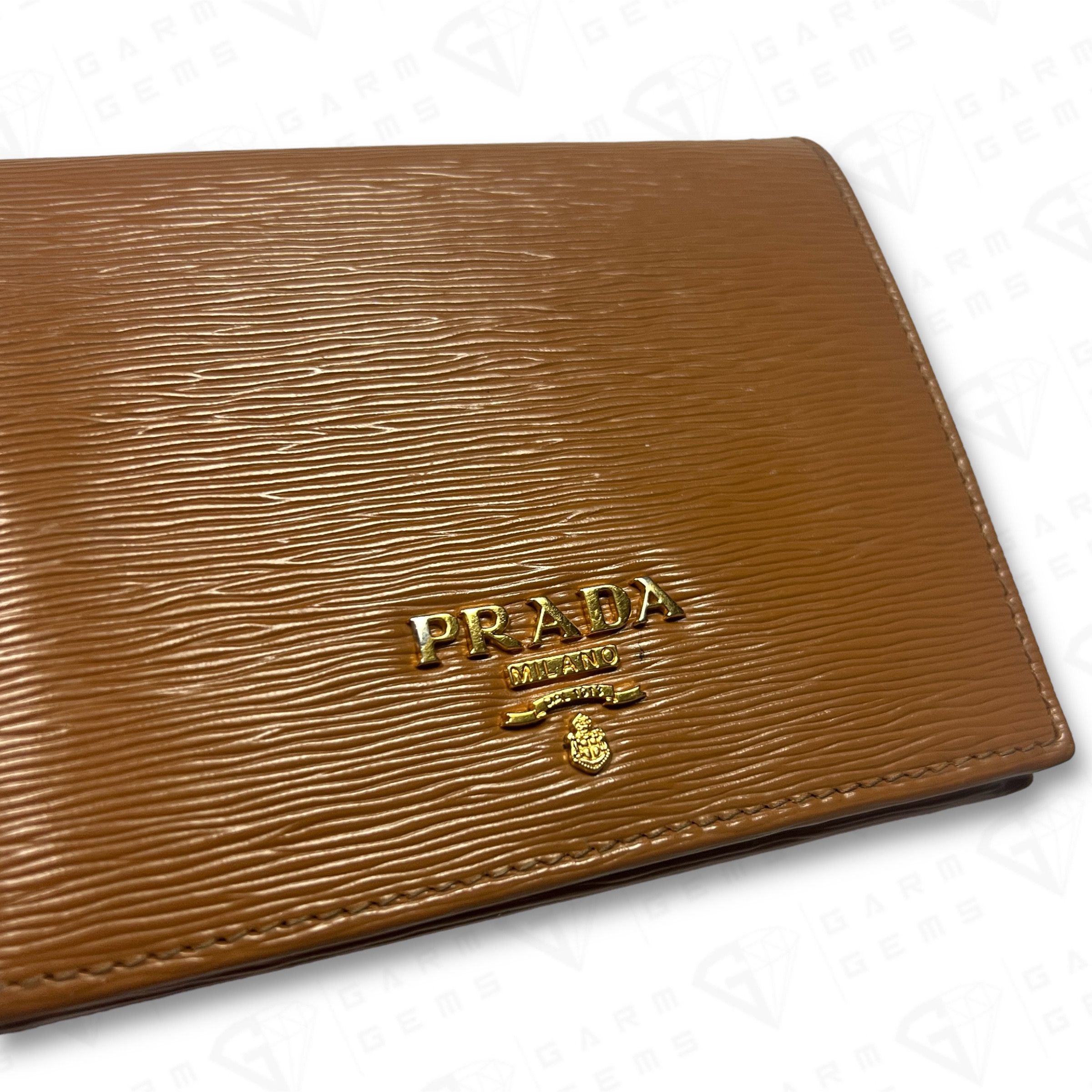 Prada Prada Leather Wallet Size ONE SIZE - 3 Thumbnail