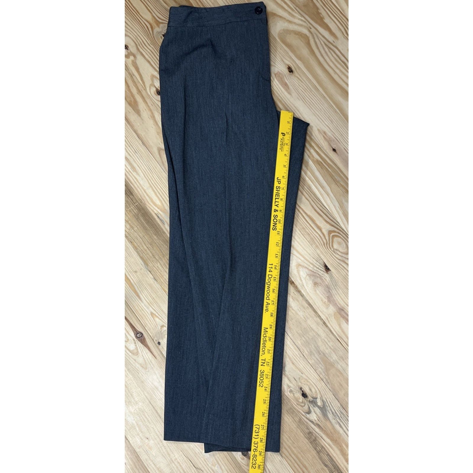 Jones New York Women’s Jones New York Stretch Gray Dress Pants Size 14 Size 36" / US 14 / IT 50 - 6 Thumbnail