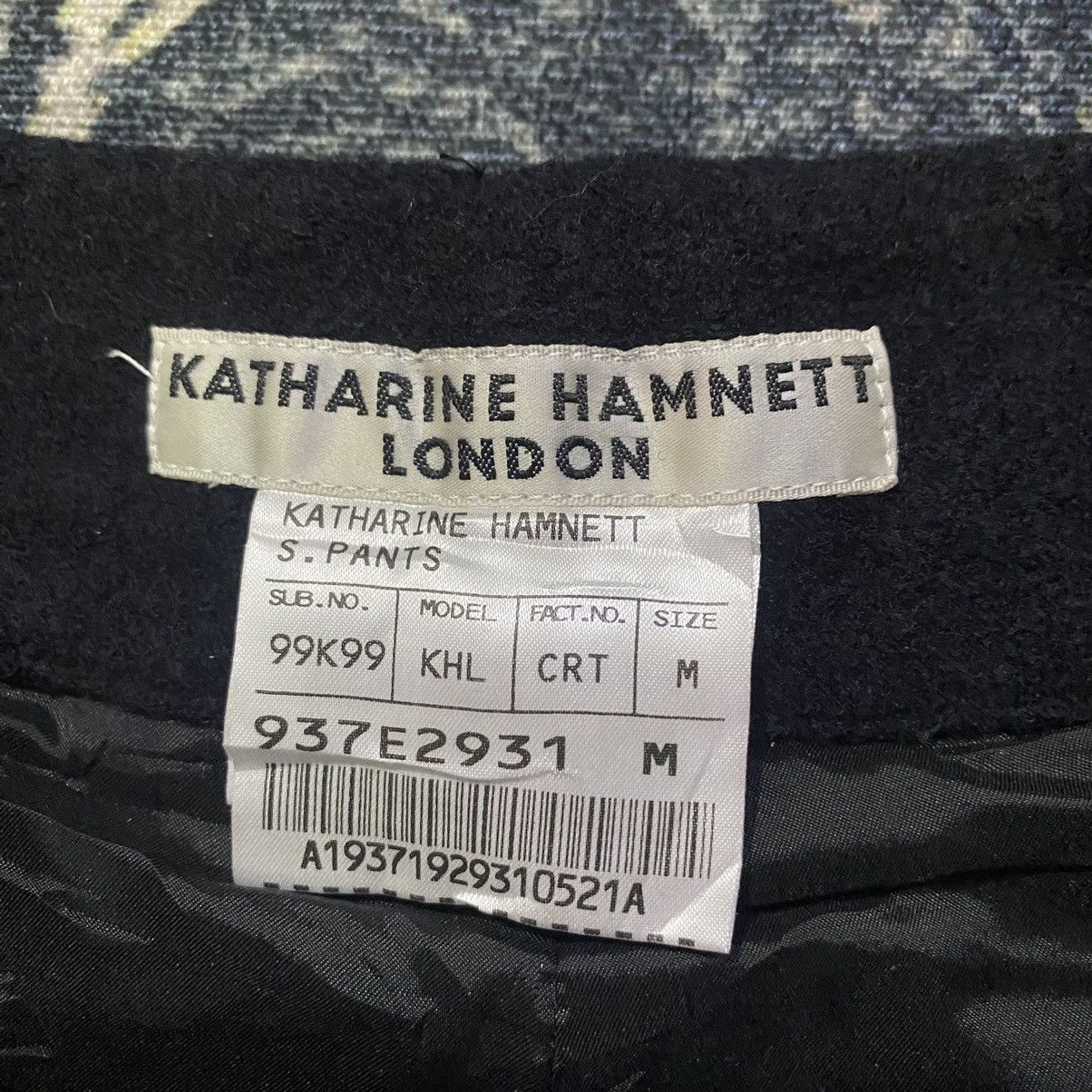 Designer × Japanese Brand × Katharine Hamnett London Katherine Hamnett London Black Mini Skirt NWT Size 30" / US 8 / IT 44 - 9 Thumbnail