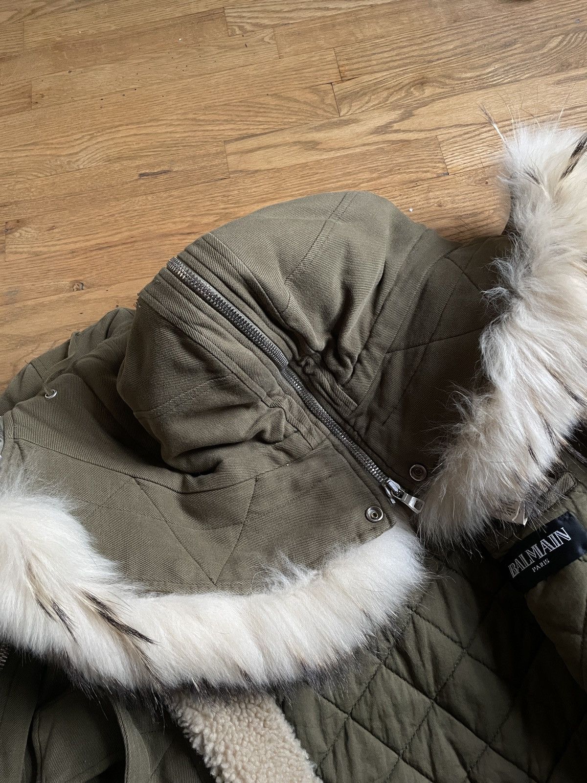 Balmain Balmain AW11 Raccoon N2B Parka Size US M / EU 48-50 / 2 - 11 Thumbnail
