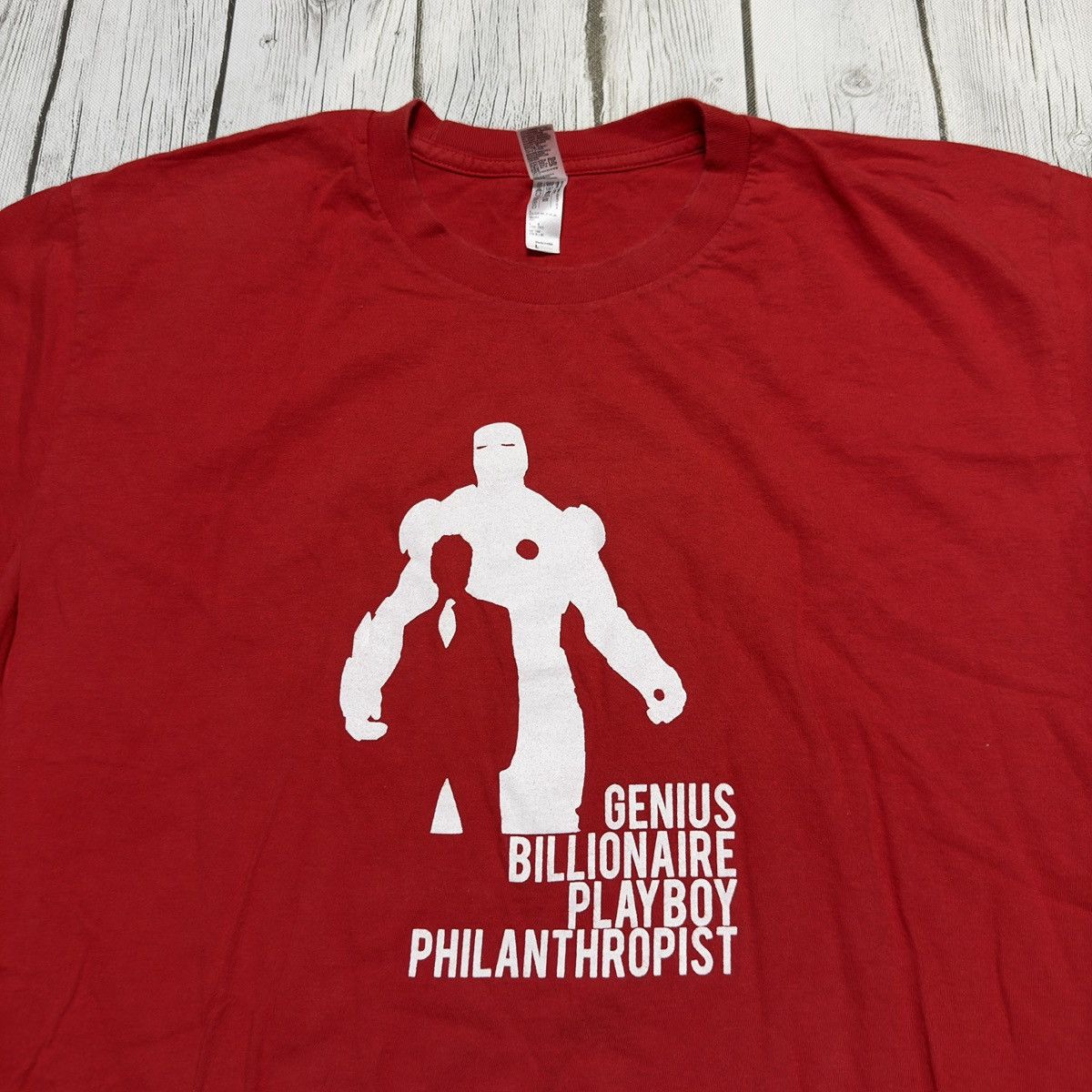 American Apparel × Marvel Comics Ironman tee Size US L / EU 52-54 / 3 - 3 Thumbnail
