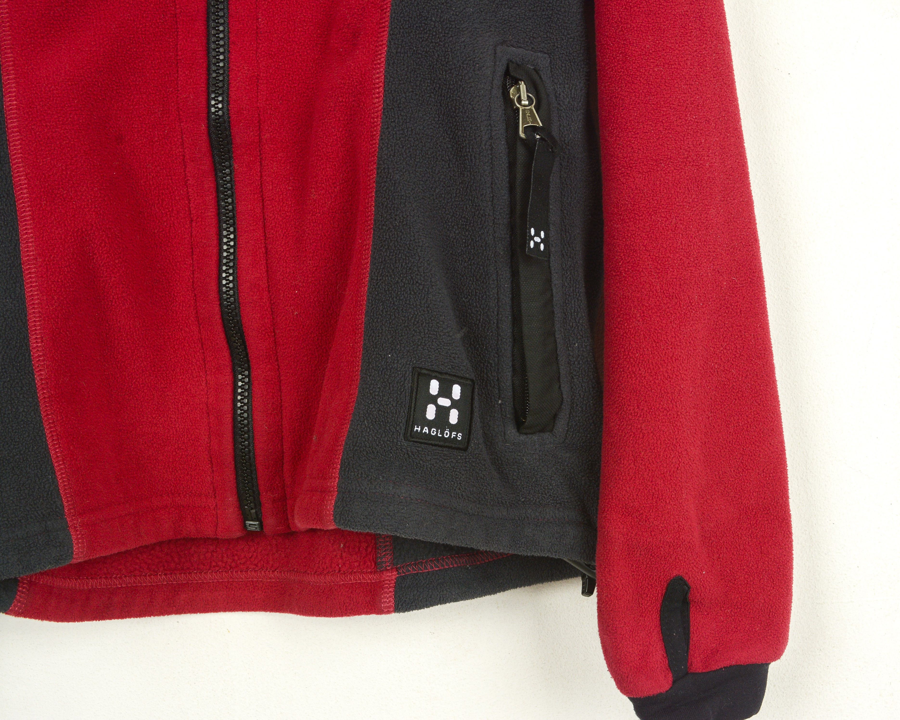 Haglofs Women M Fleece Jacket UK 12 Sweatshirt Jumper EU 38 Sweater Size M / US 6-8 / IT 42-44 - 3 Thumbnail