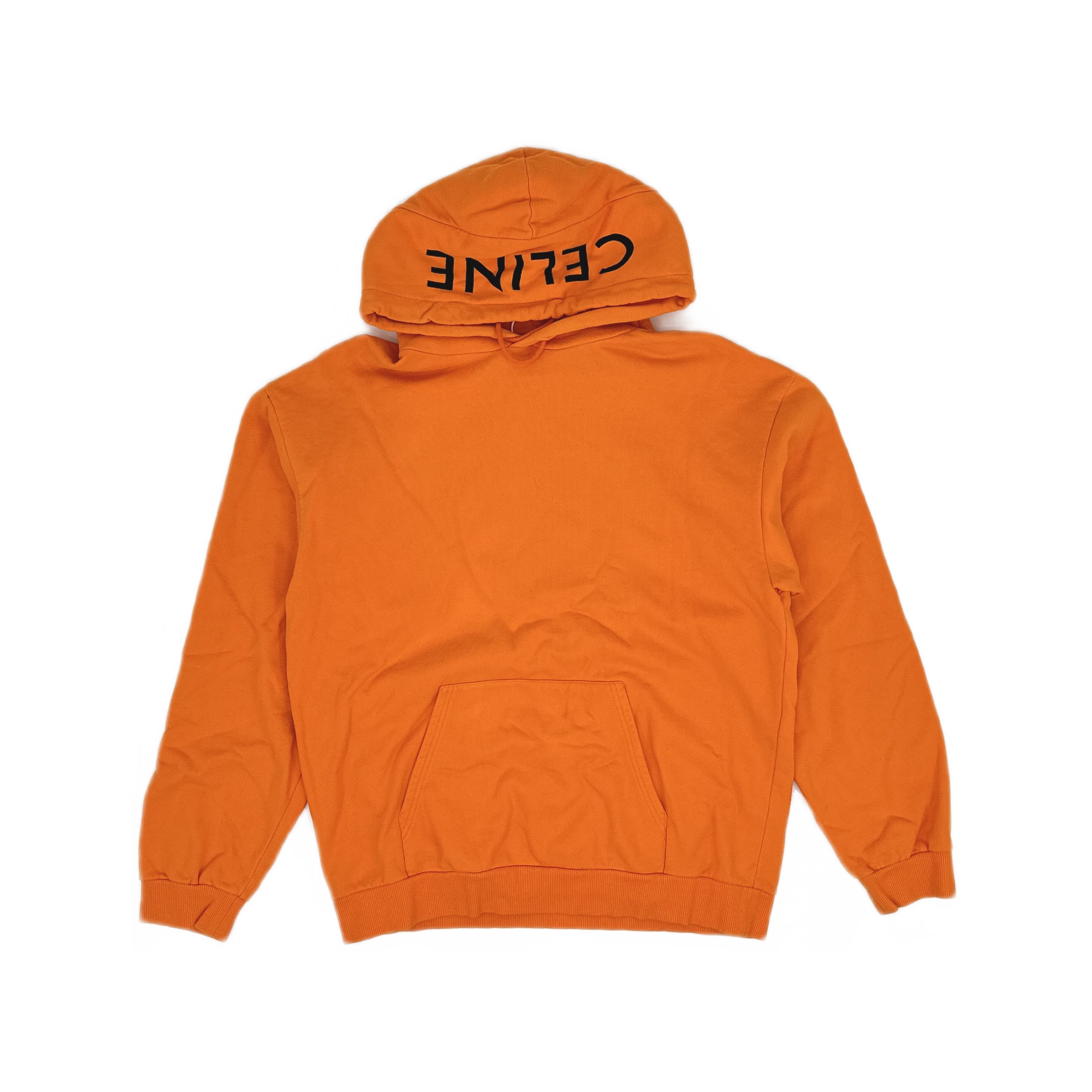 Celine Celine Logo Print Hoodie XXL Size US XXL / EU 58 / 5 - 1 Thumbnail