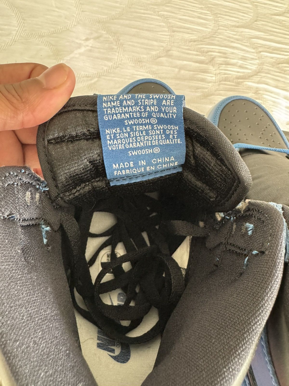 Jordan Brand Jordan Retro 1 High “Dark Marina Blue” Size US 7.5 / EU 40-41 - 5 Thumbnail