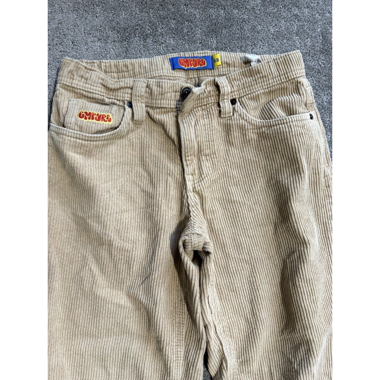 Empyre VINTAGE Empyre Khaki Skater Corduroy Pants Men Adult 25 Inseam 25 Beige Khakis Mens Size US 26 / EU 42 - 2 Thumbnail