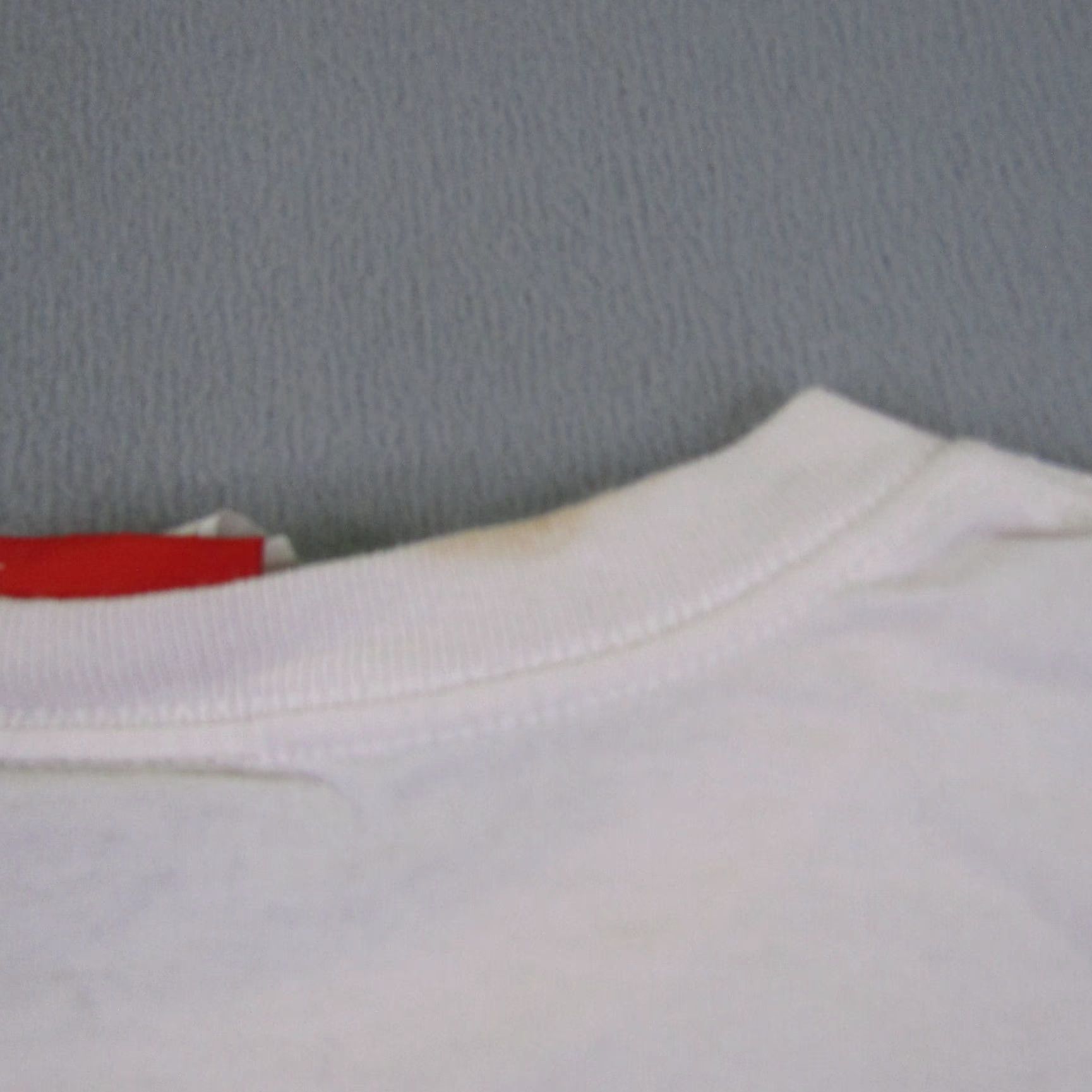 Vintage VINTAGE Die Trying T-Shirt Womens Large White 90s Beach Cotton Logo Casual Top Tee Size L / US 10 / IT 46 - 6 Thumbnail