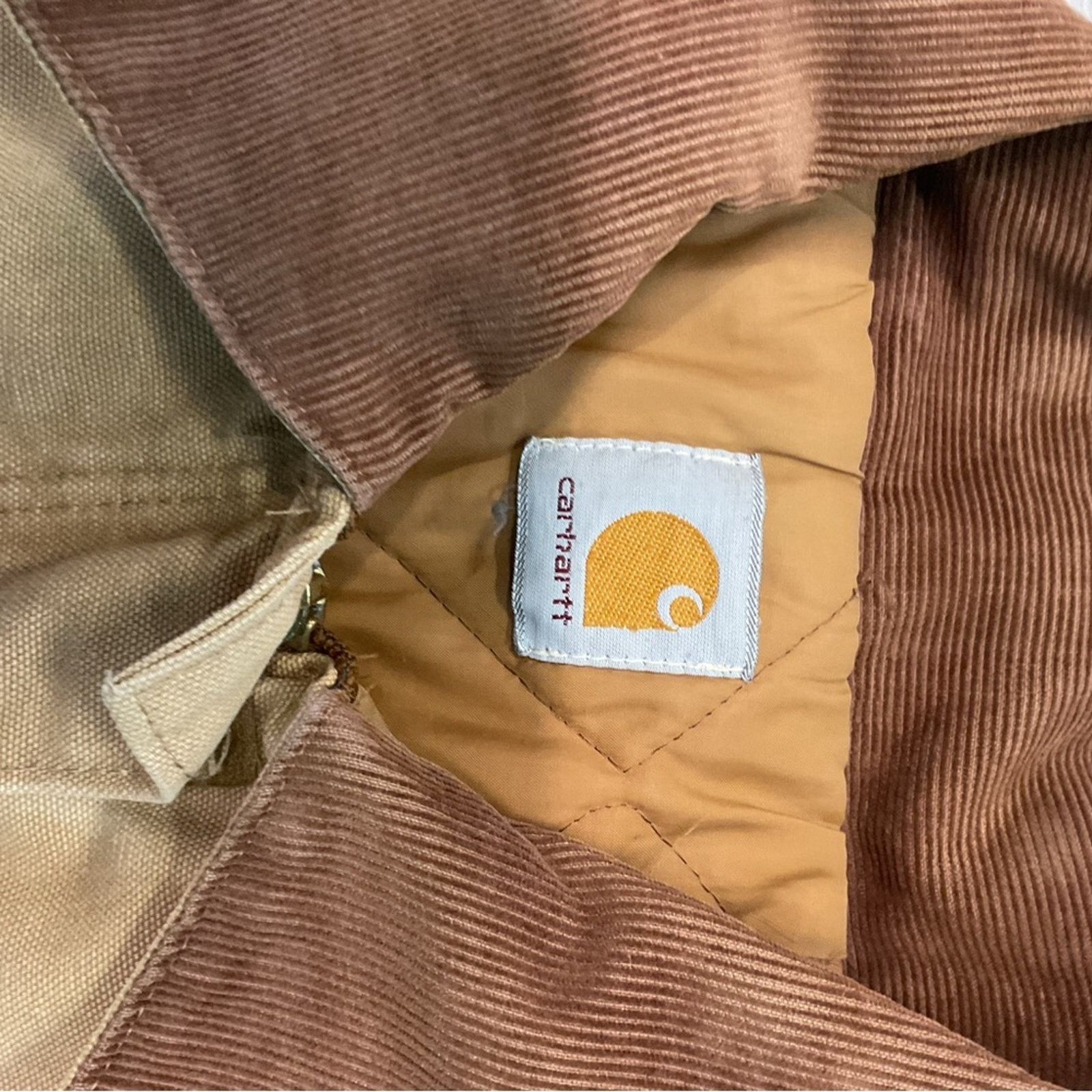 Carhartt Vintage Carhartt Corduroy Collared Jacket Size US XL / EU 56 / 4 - 5 Thumbnail