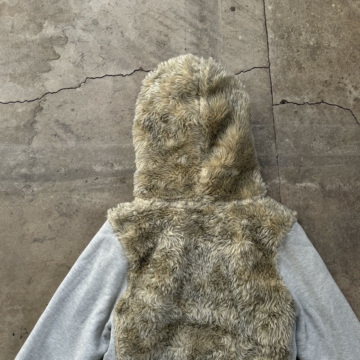 Hysteric Glamour Derek Heart Faux Fur Zip Hoodie LGB Style Size M / US 6-8 / IT 42-44 - 3 Thumbnail