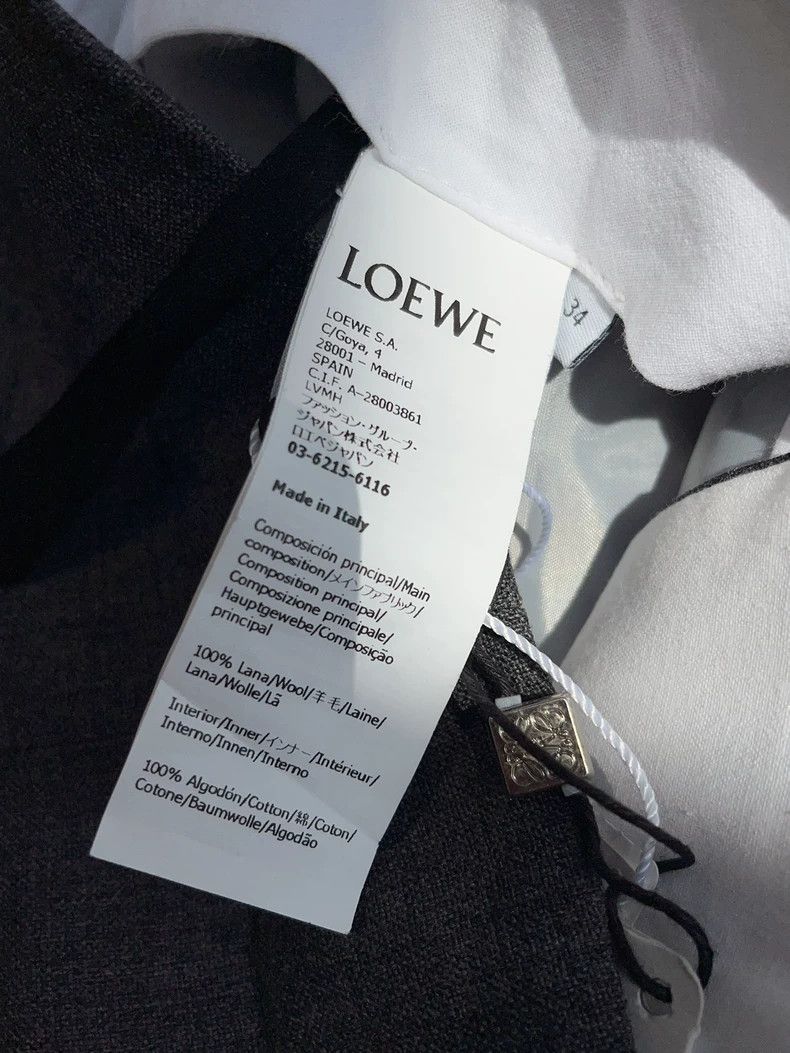 Loewe LOEWE A short jacket in grey with a grey collar and grey t Size 4XL / US 24-26 - 8 Thumbnail