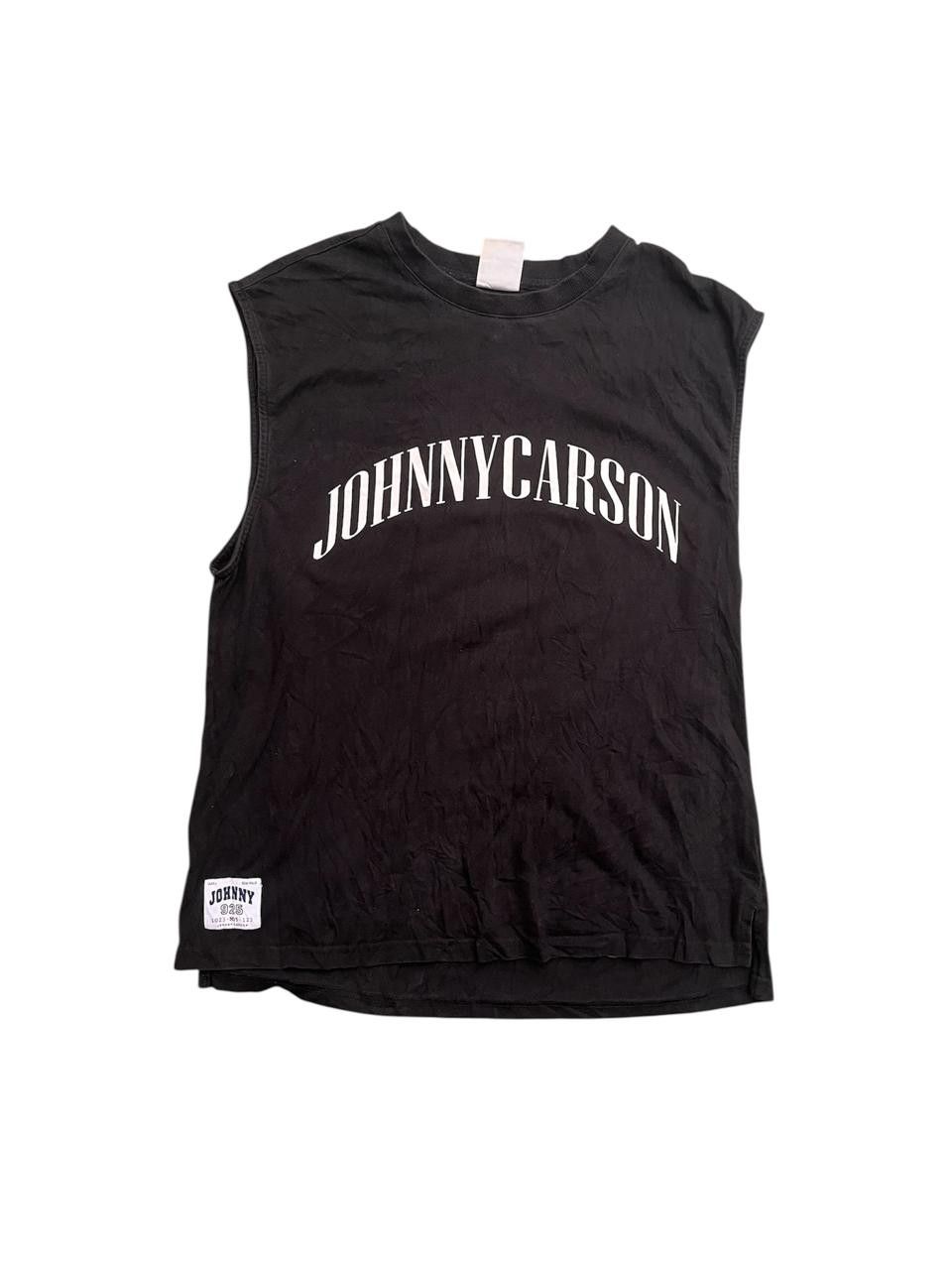 Japanese Brand JohnnyCarson Black Tanktop sleeveless Size US S / EU 44-46 / 1 - 1 Thumbnail